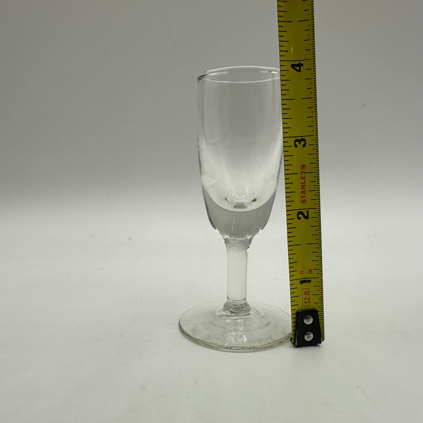 Plain Clear Cordials, Set of 4