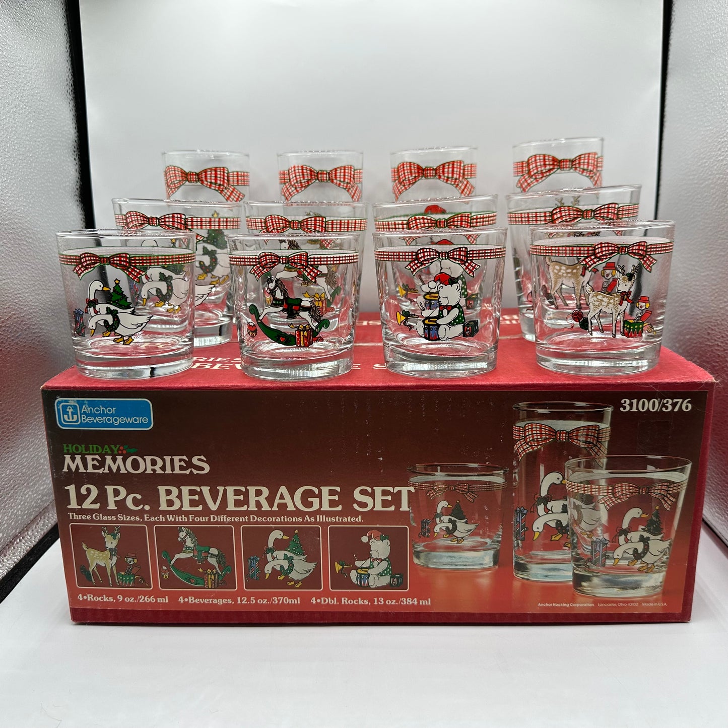 Anchor Holiday Memories 12 Piece Beverage Set