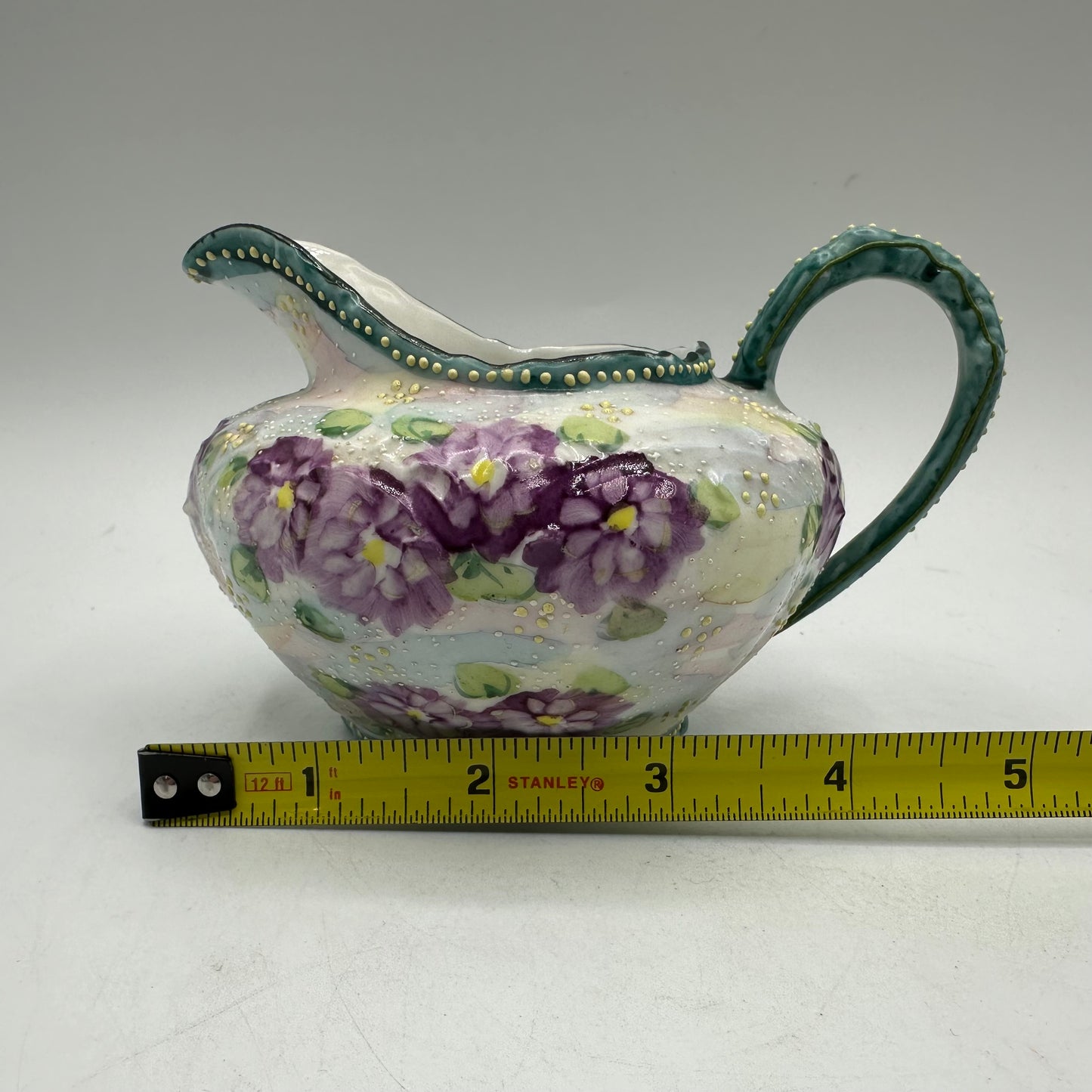 Hand Painted Sugar Bowl and Creamer, Japan