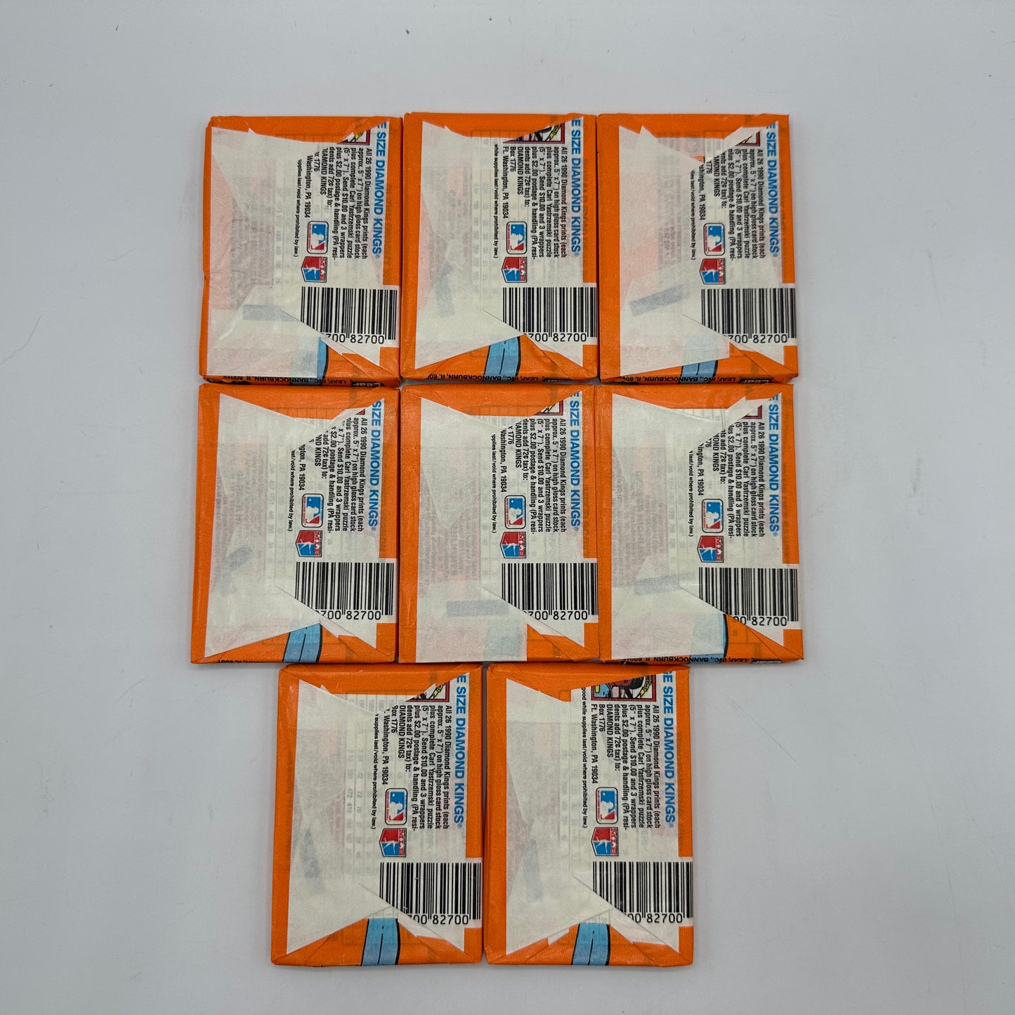 1990 Donruss Baseball 33 Sealed Puzzle and Card Packs