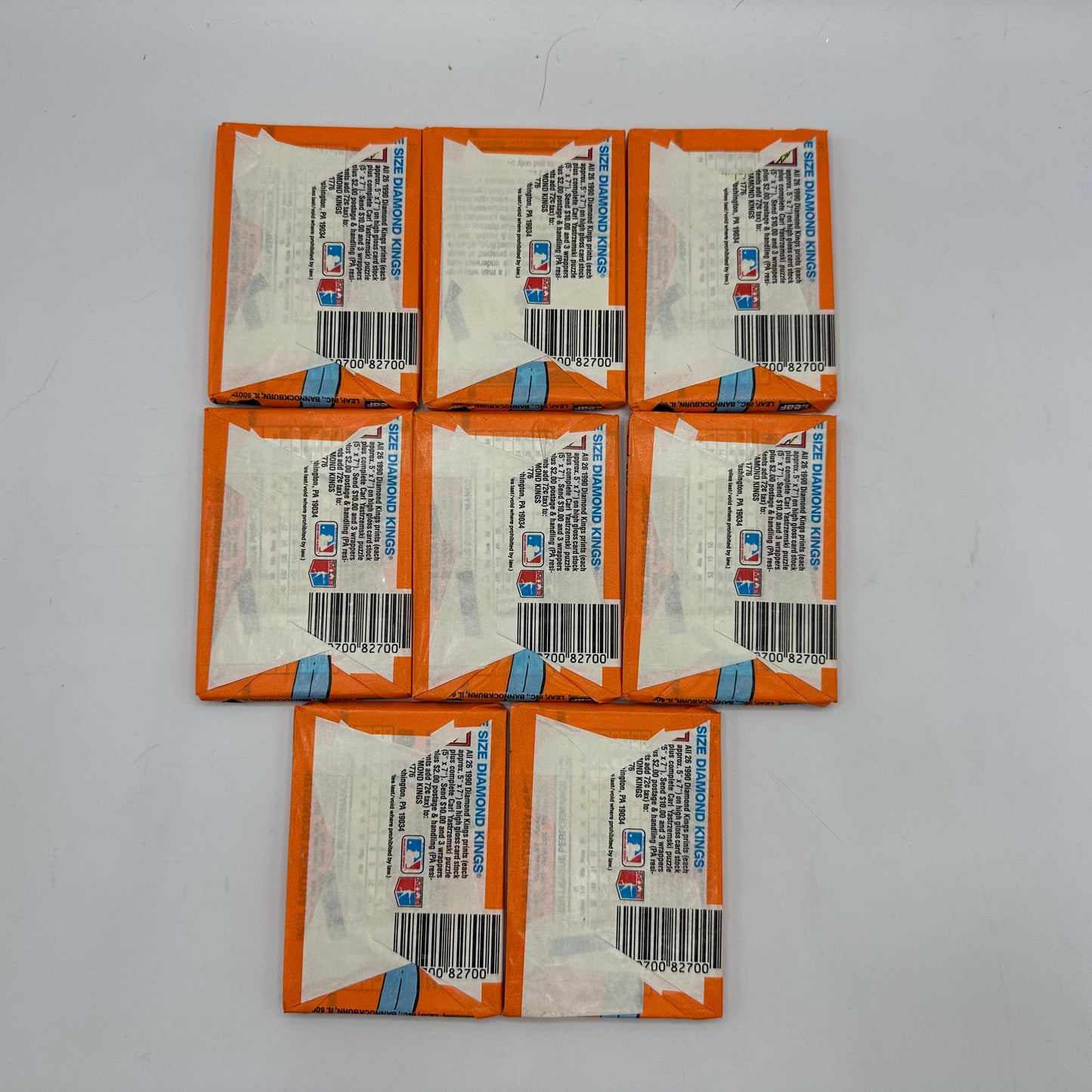 1990 Donruss Baseball 33 Sealed Puzzle and Card Packs