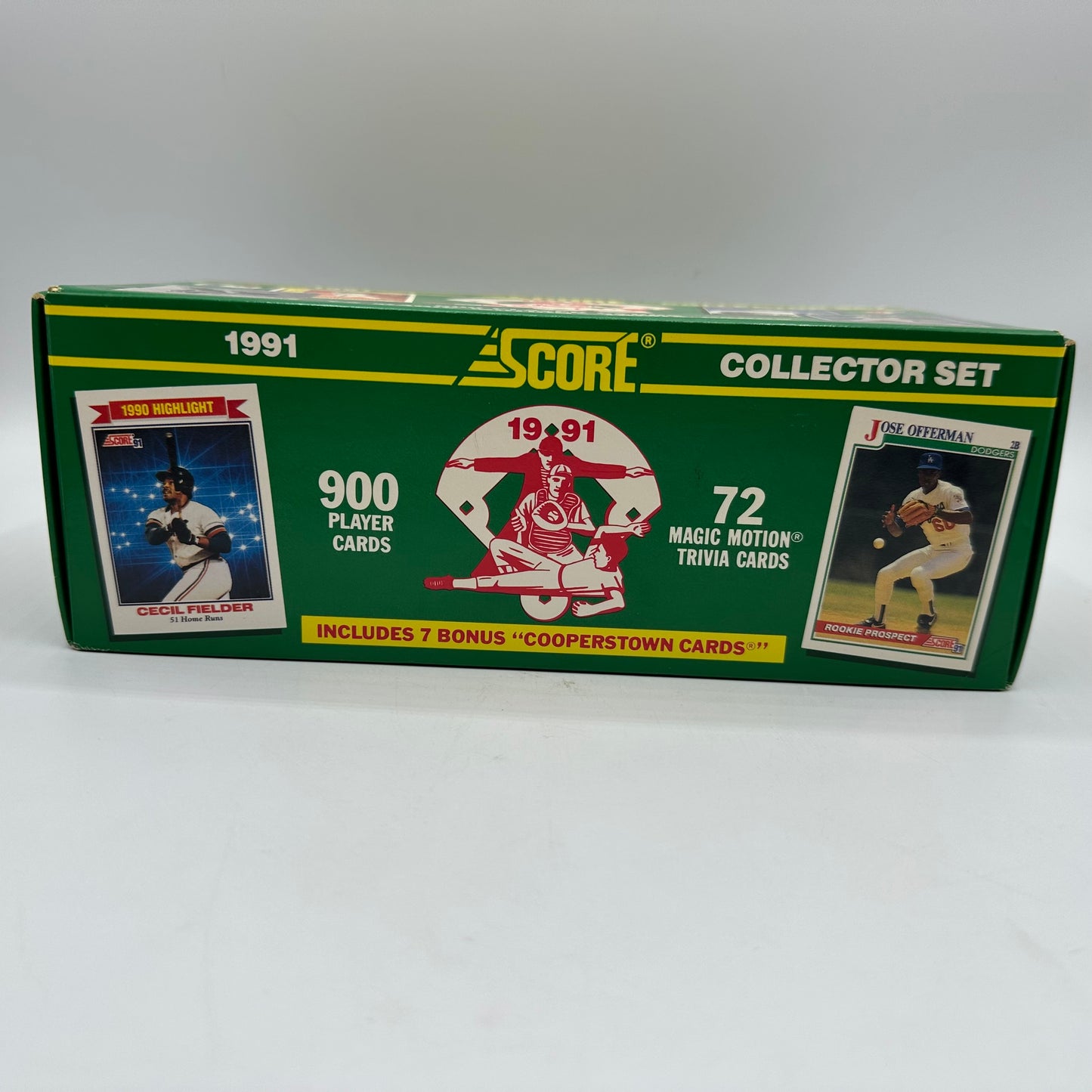 1991 Score Baseball Collector Set 900 Player 72 Magic Motion Trivia Cards