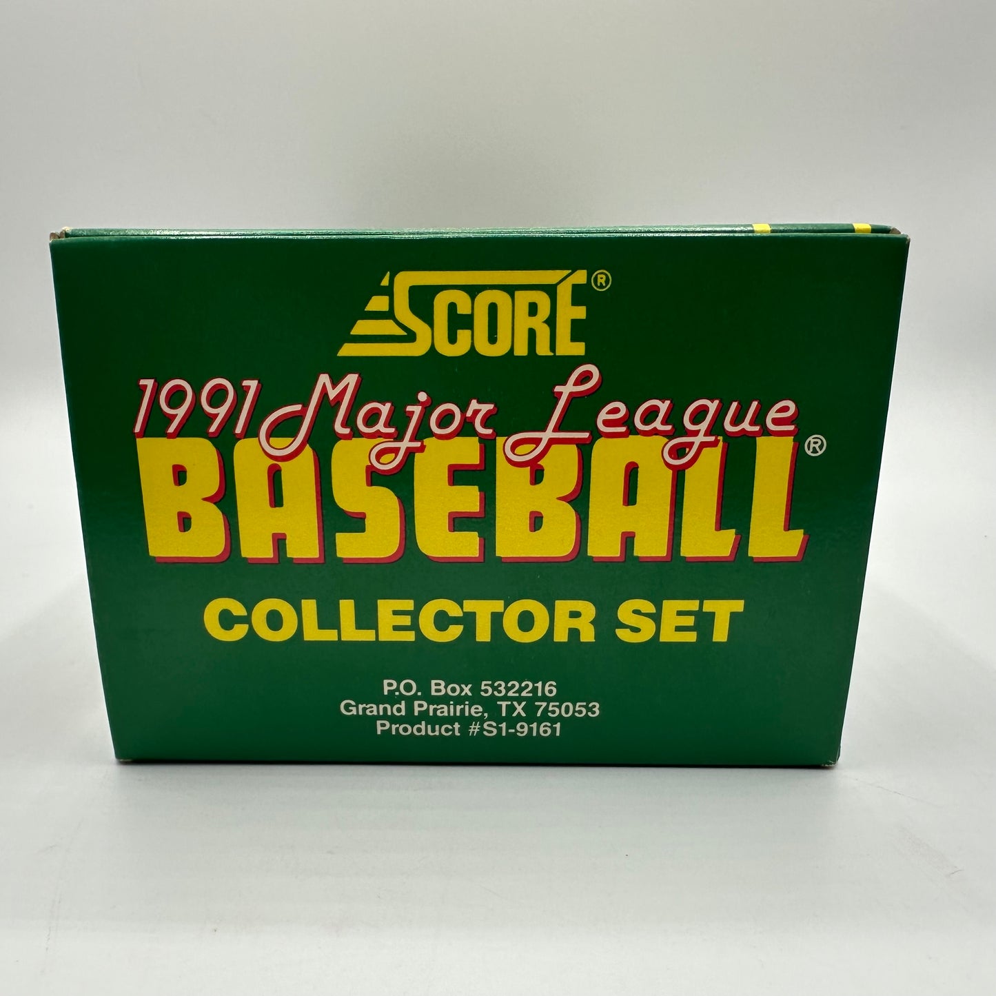 1991 Score Baseball Collector Set 900 Player 72 Magic Motion Trivia Cards