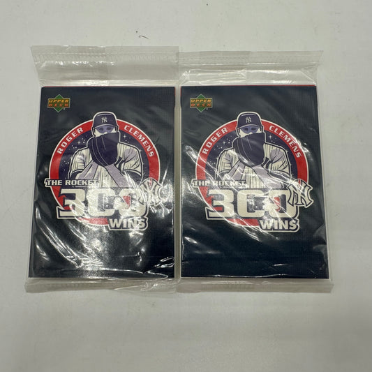 Upper Deck The Rocket 300 Wins 2 Baseball Sealed Card Set