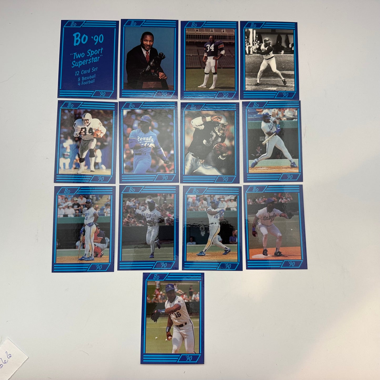 Bo '90 Two Sport Superstar 13 Card Set