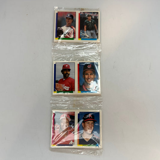 1990 Topps Baseball Mini Superstar 3 Sealed Packs