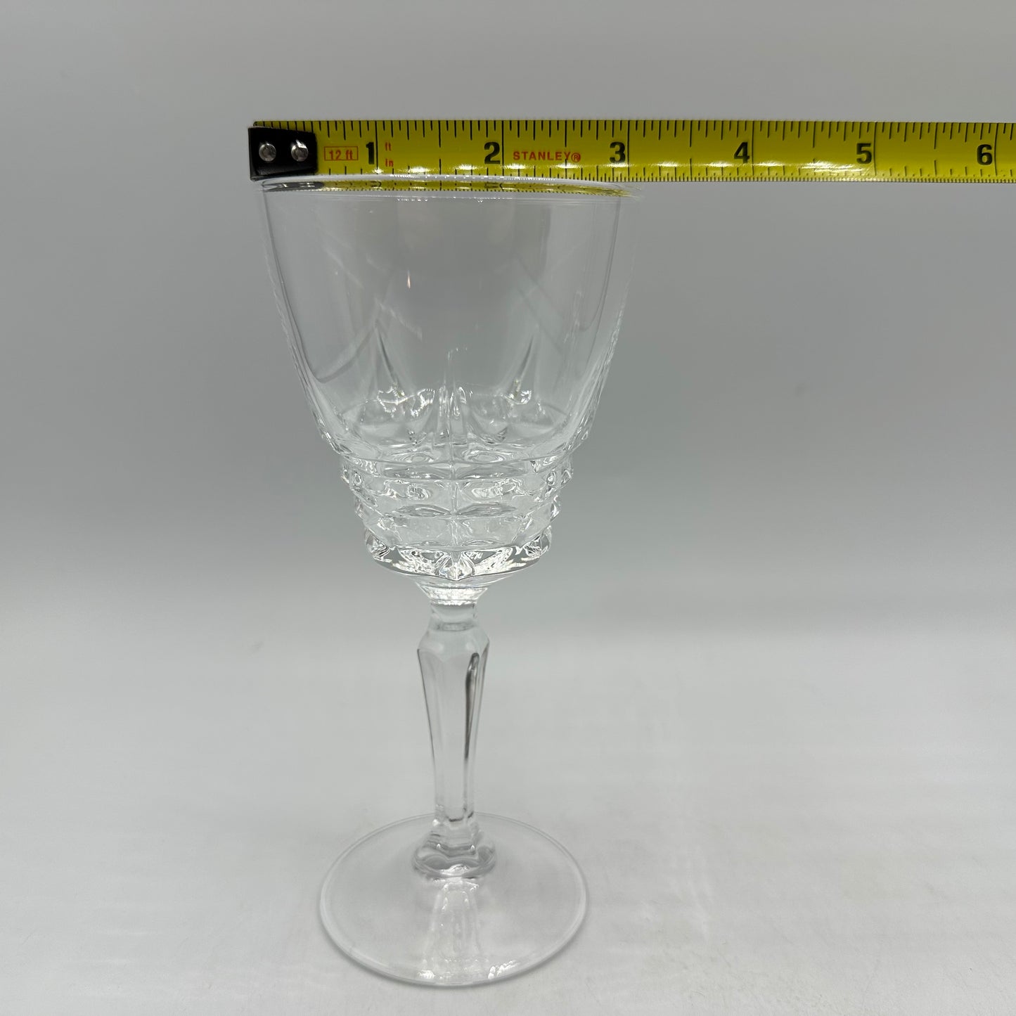 Cristal D'Arques Crystal Pompadour Pattern Wine Glasses, Set of 2