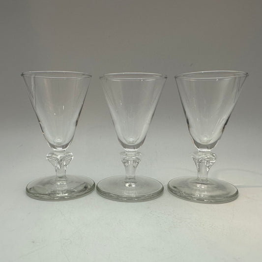 Libby Cocktail Glasses, Stem 3004, Set of 3