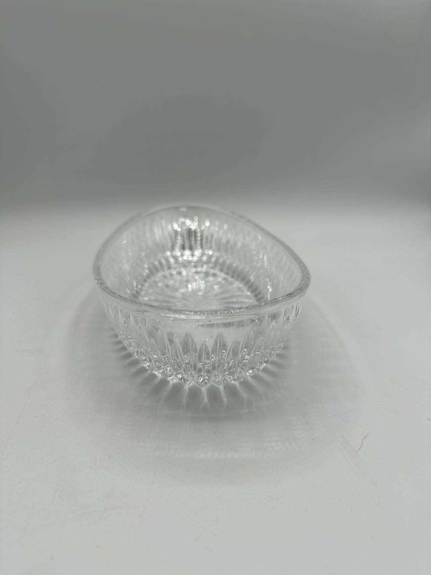 Princess House Highlights Lead Crystal Oval Serving Dish