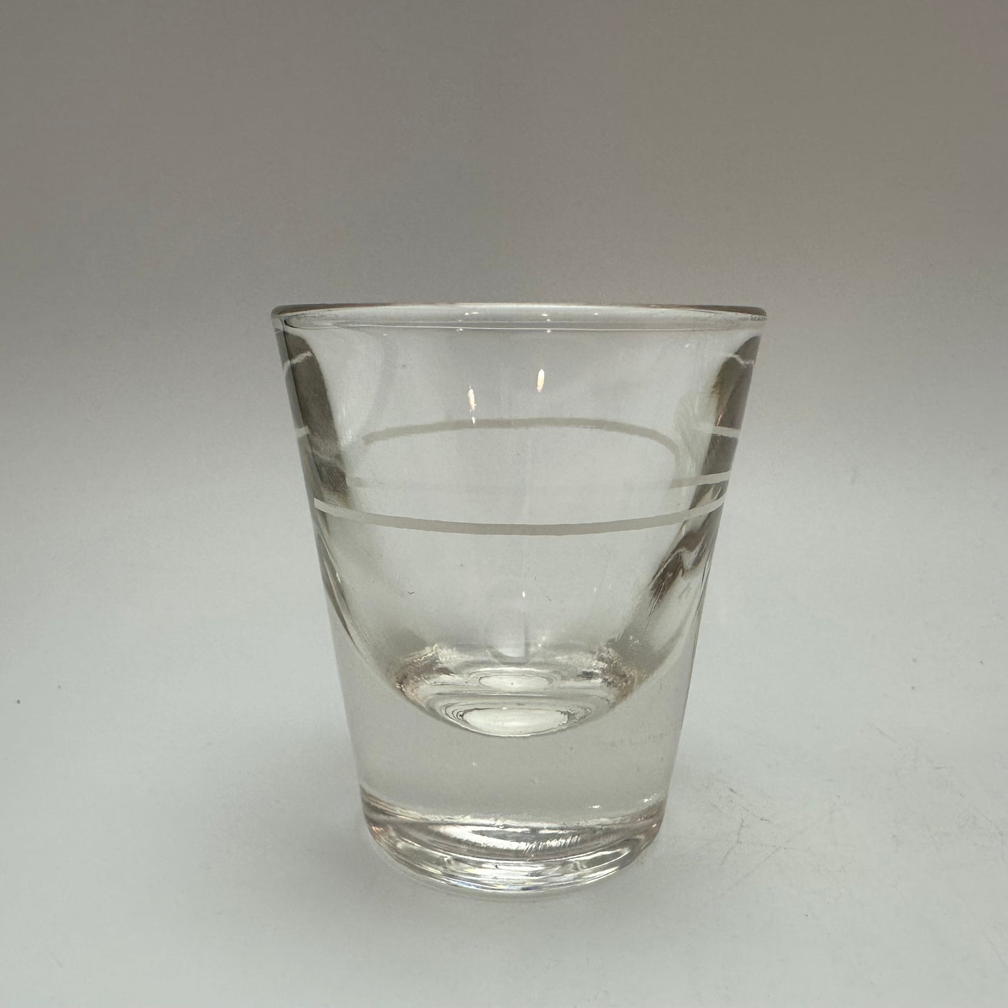 Heavy Bottom Shot Glasses With Pour Line, Set of 5