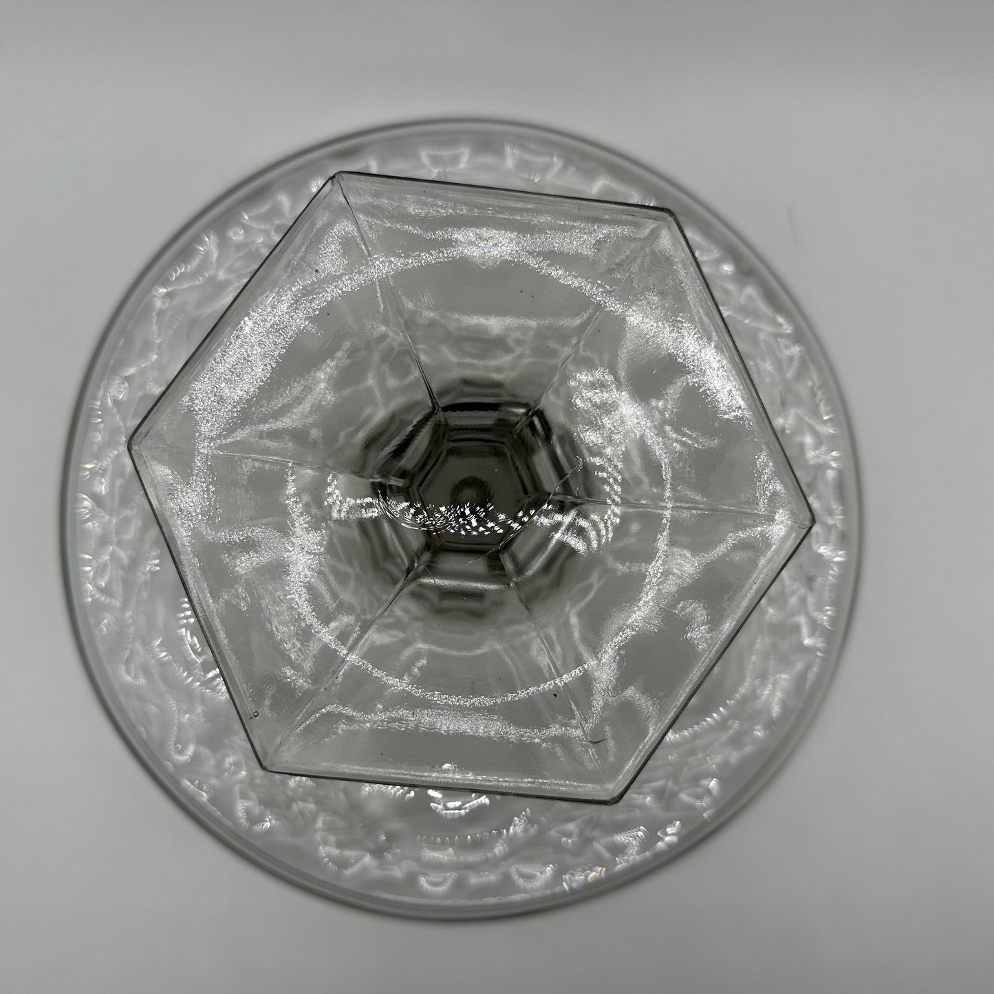 New Martinsville Frontier Pedestal Cake Stand