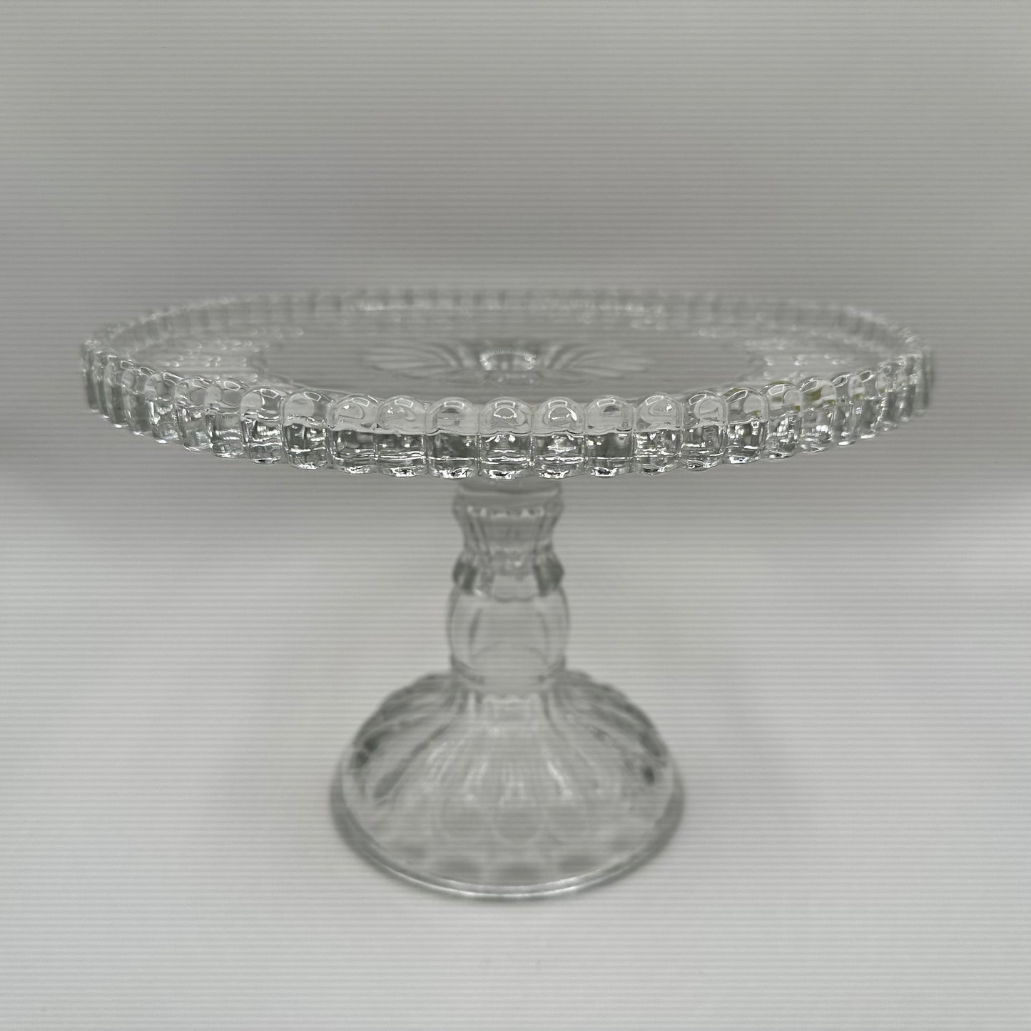 Adams EAPG Pedestal Cake Stand, Cottage Pattern (1874-1891)