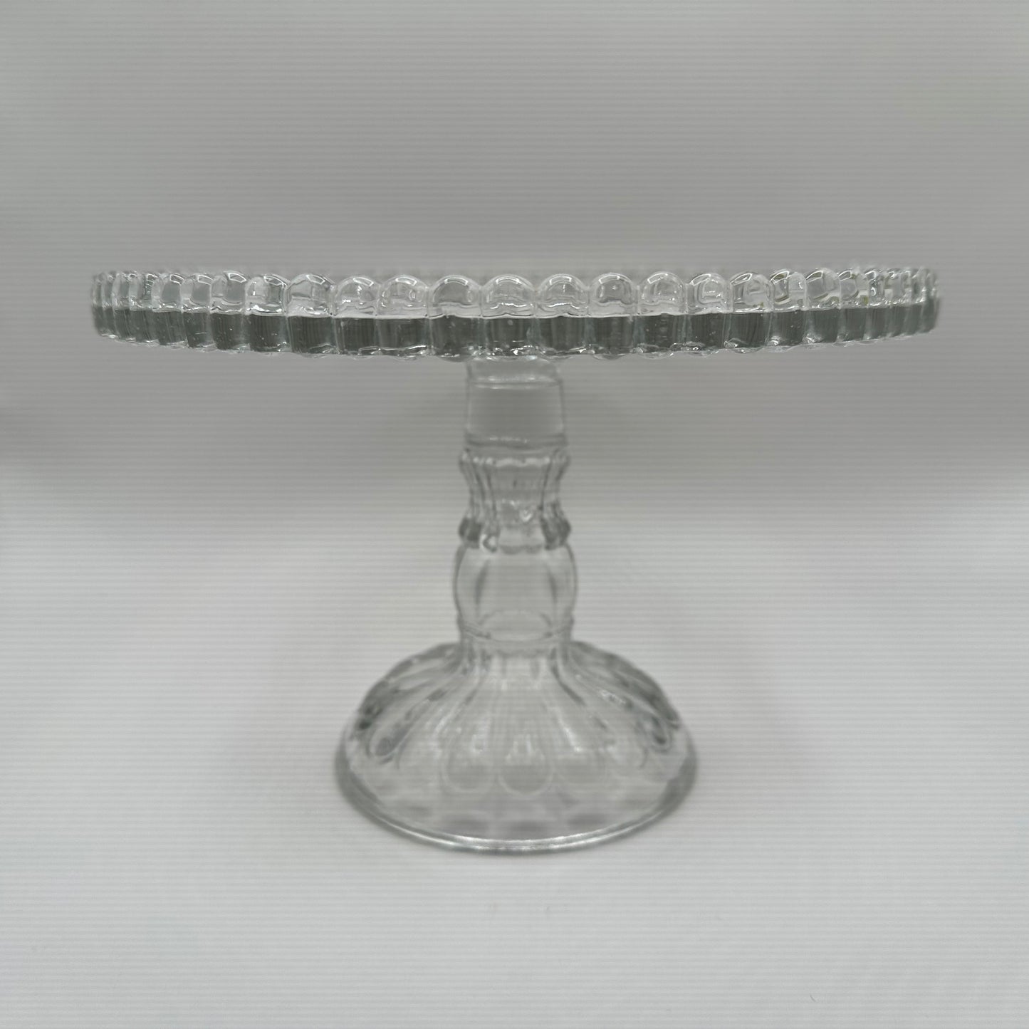Adams EAPG Pedestal Cake Stand, Cottage Pattern (1874-1891)