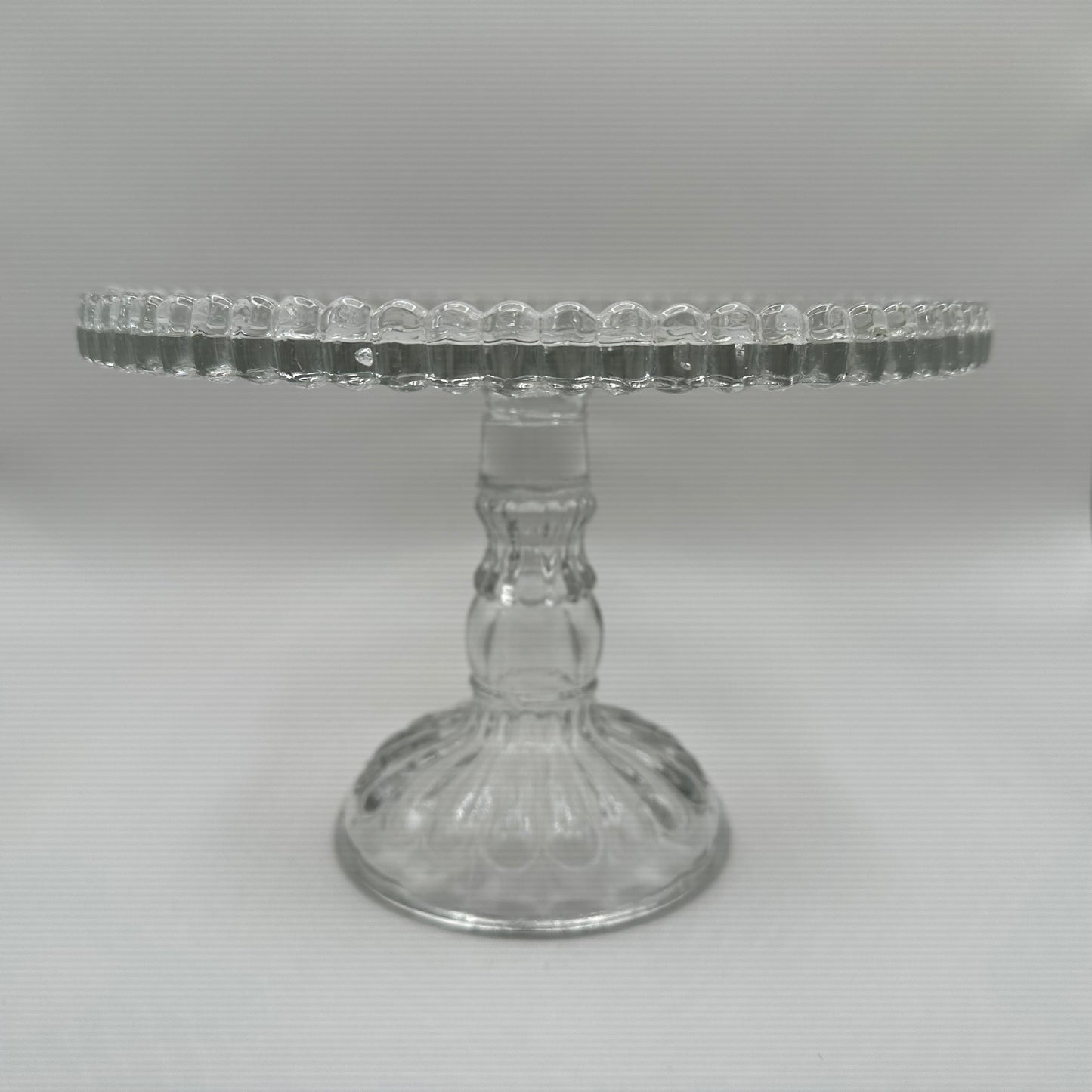 Adams EAPG Pedestal Cake Stand, Cottage Pattern (1874-1891)