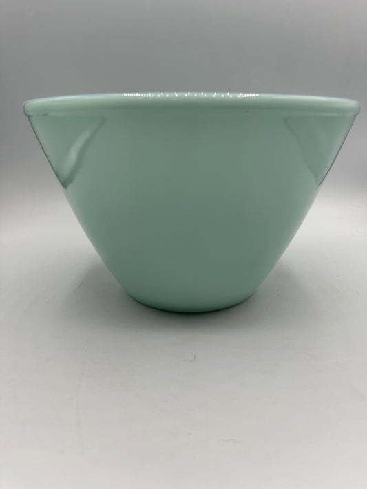 Fire King Delphite Blue 8 1/2" Mixing Bowl
