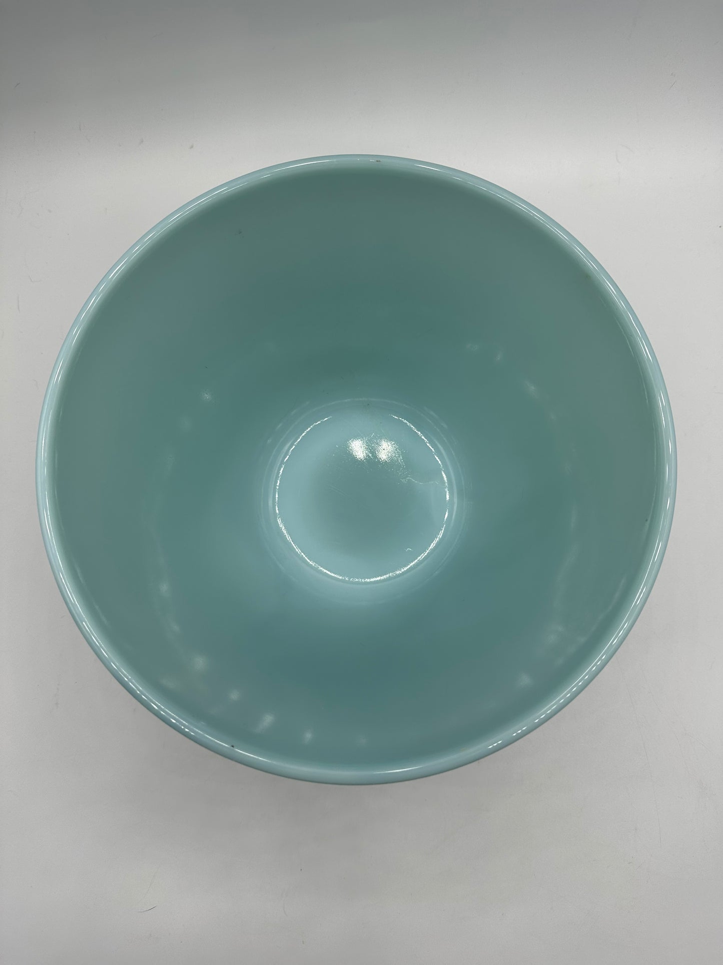 Fire King Delphite Blue 8 1/2" Mixing Bowl