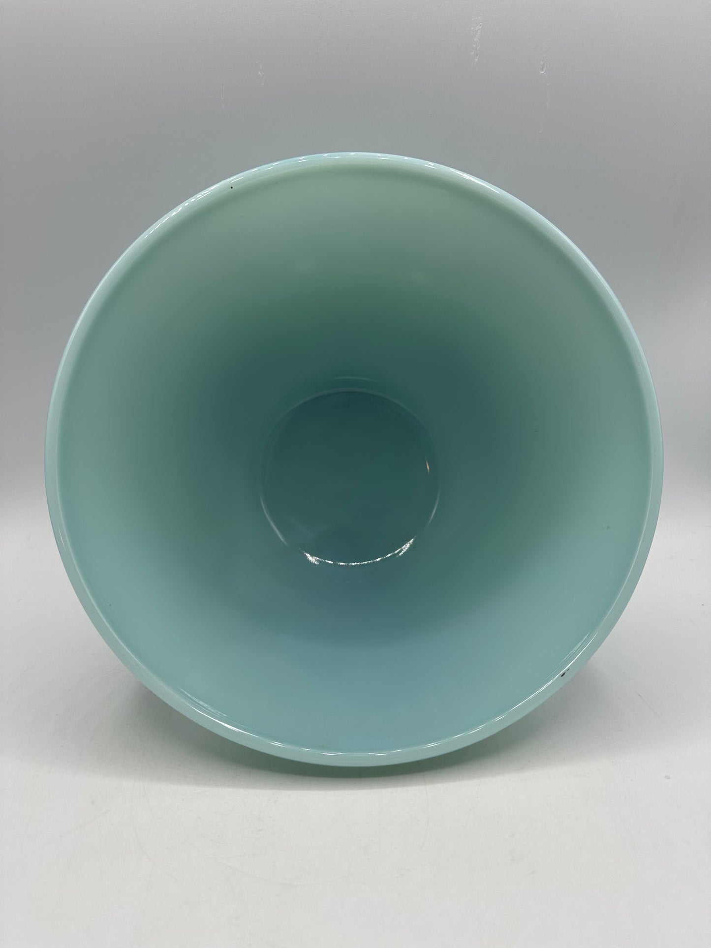 Fire King Delphite Blue 8 1/2" Mixing Bowl