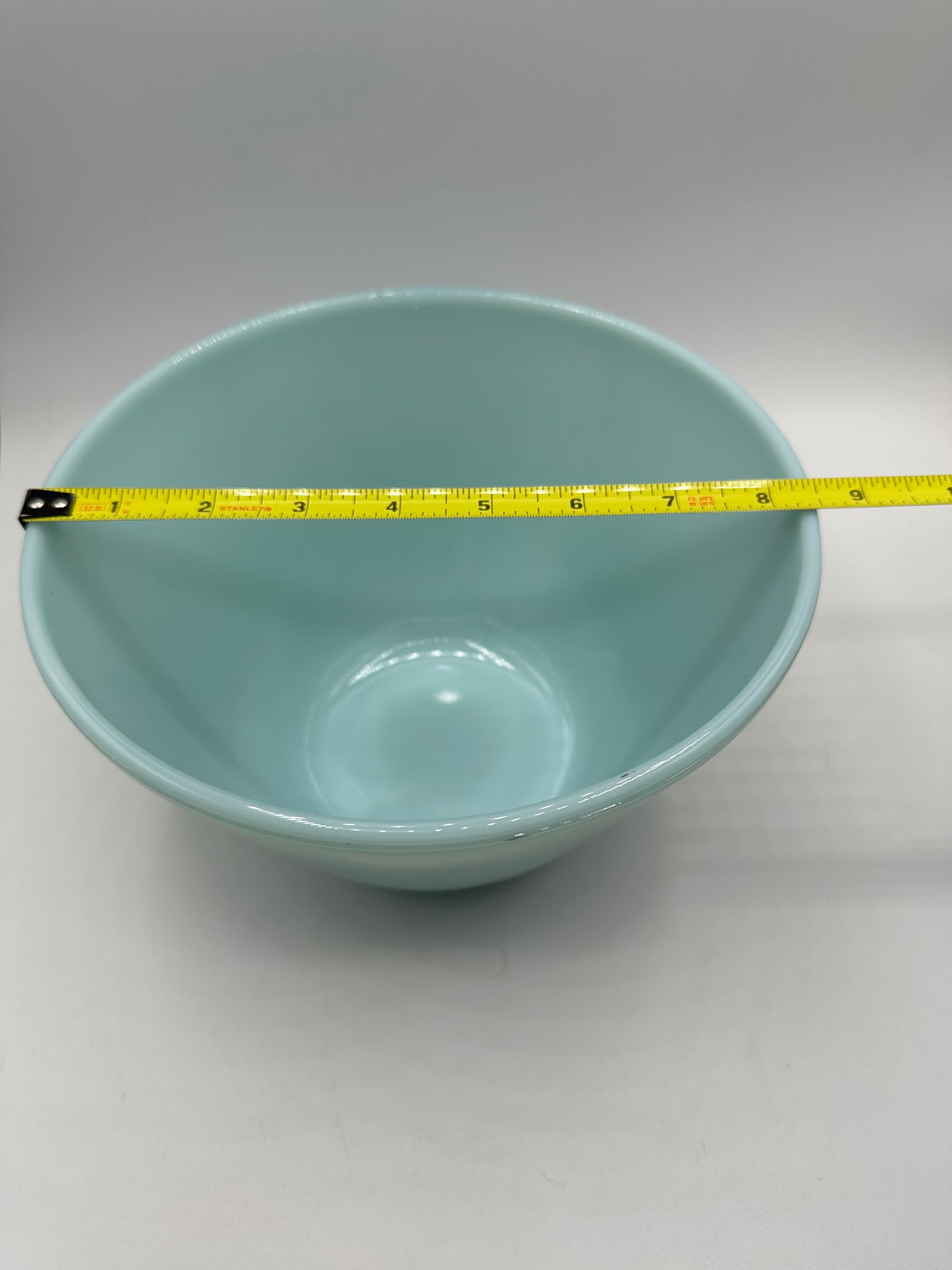 Fire King Delphite Blue 8 1/2" Mixing Bowl