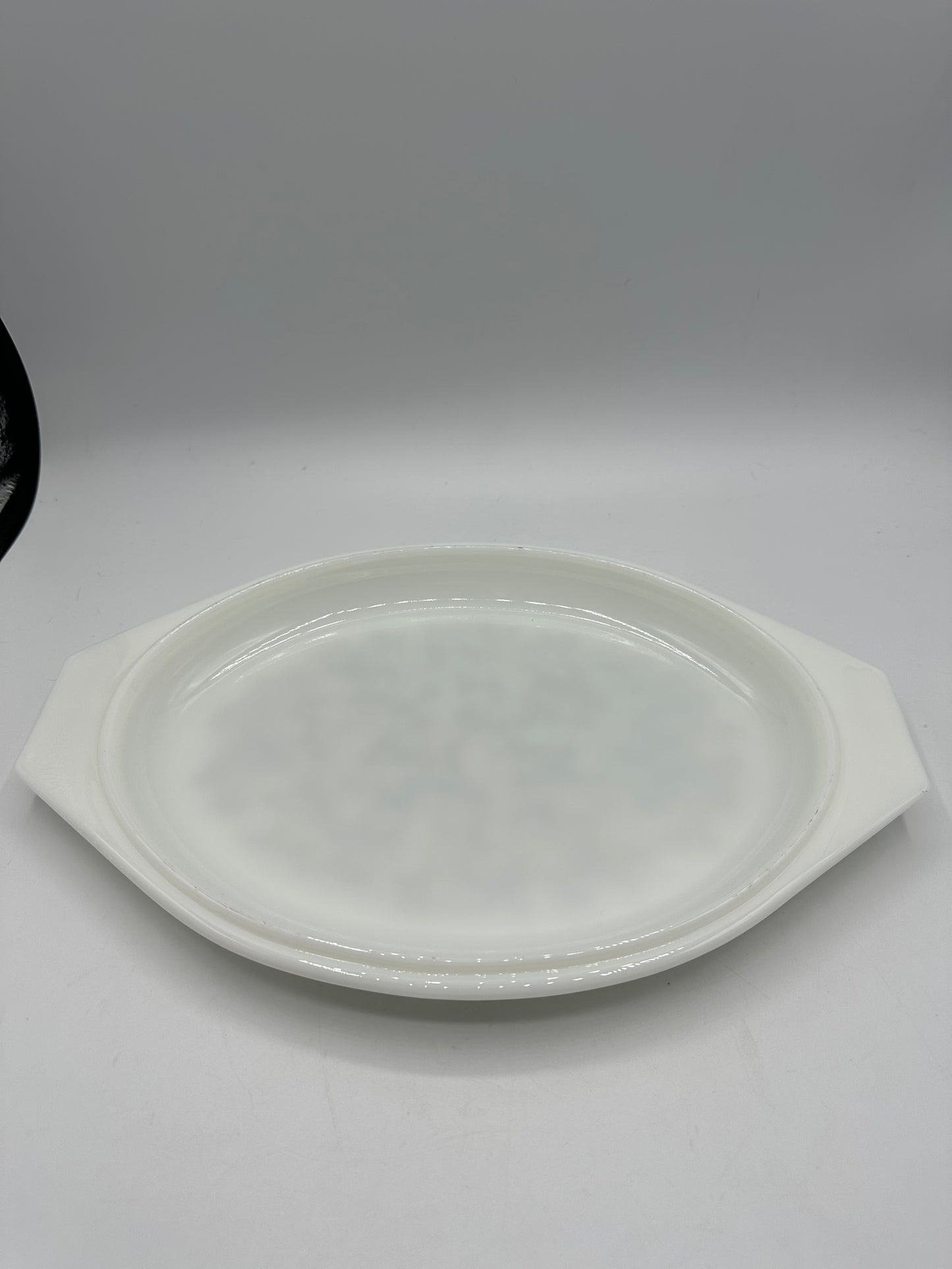 Pyrex Verde Oval 1 Qt Divided Casserole Dish
