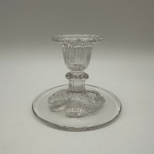 Westmoreland Della Robbia Clear Candlestick Holder