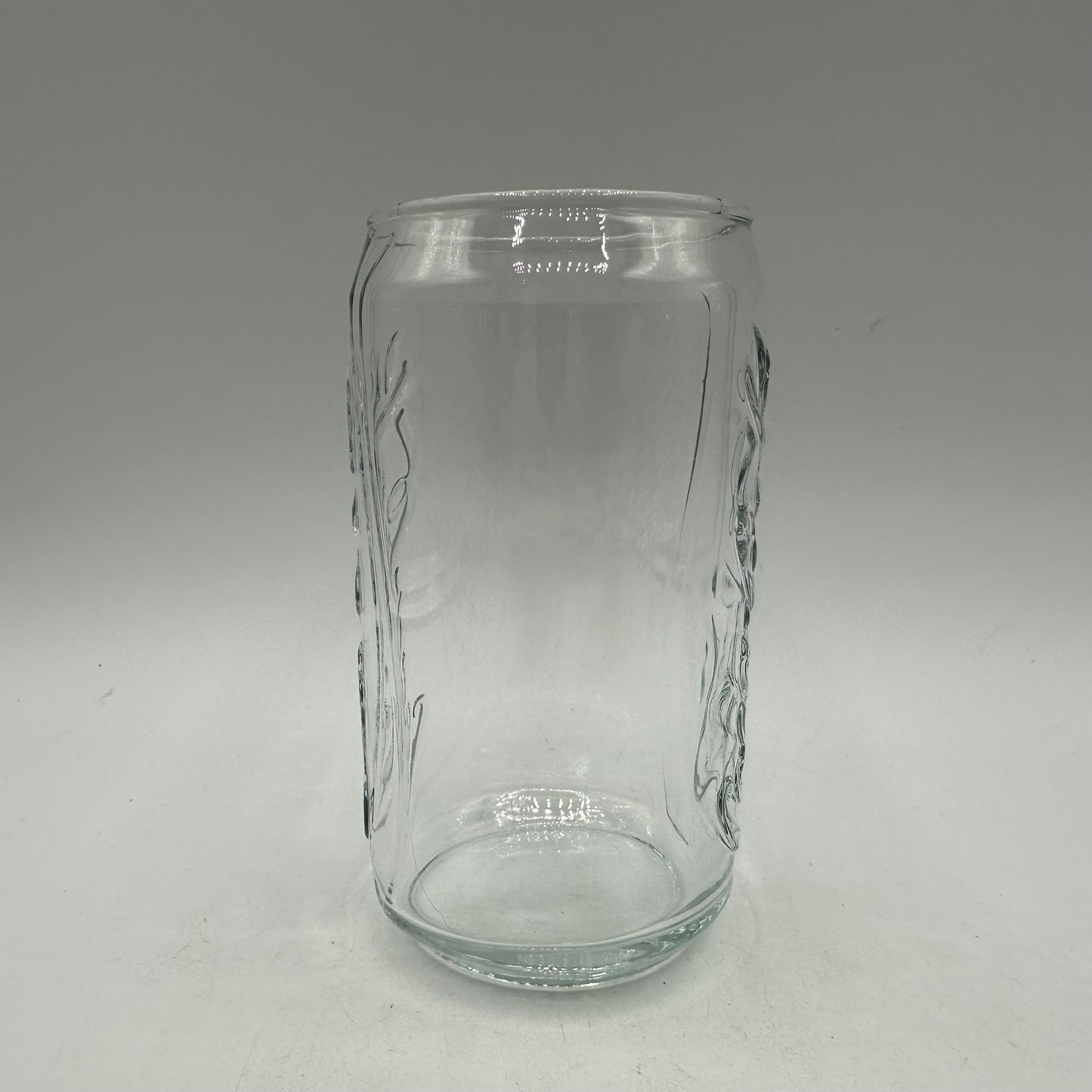 Coca Cola Can Shaped Clear Drinking Glasses, Set of 6