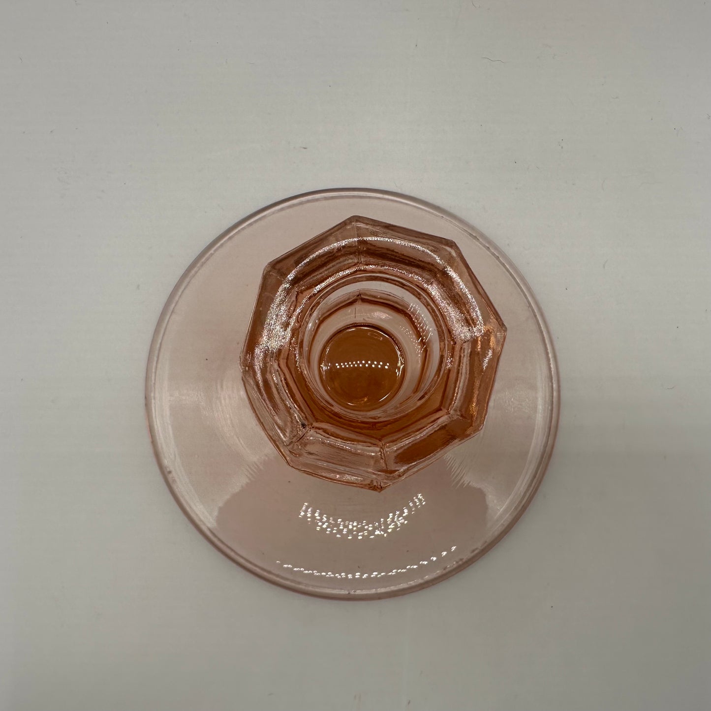 Fostoria Pink Depression Art Deco