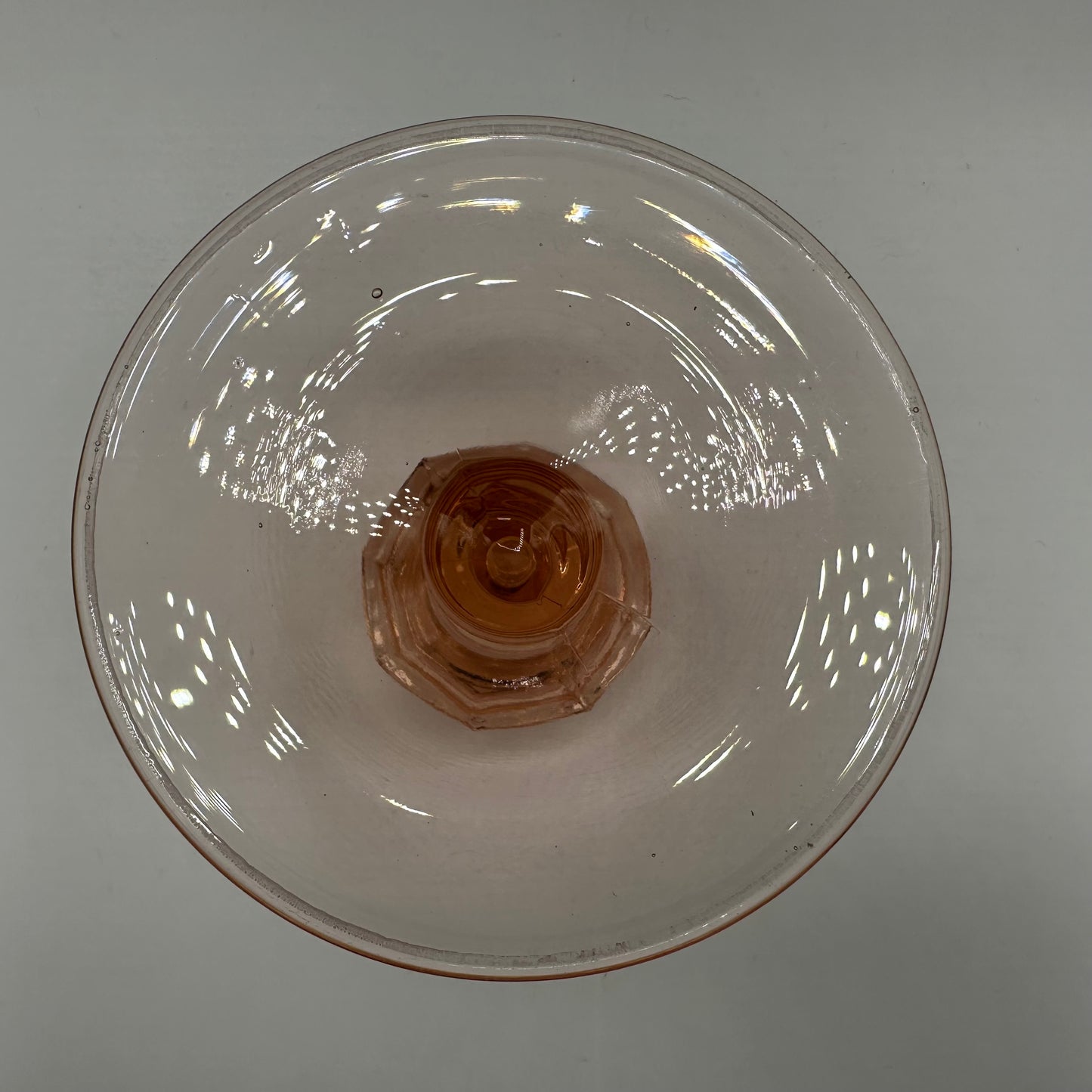 Fostoria Pink Depression Art Deco