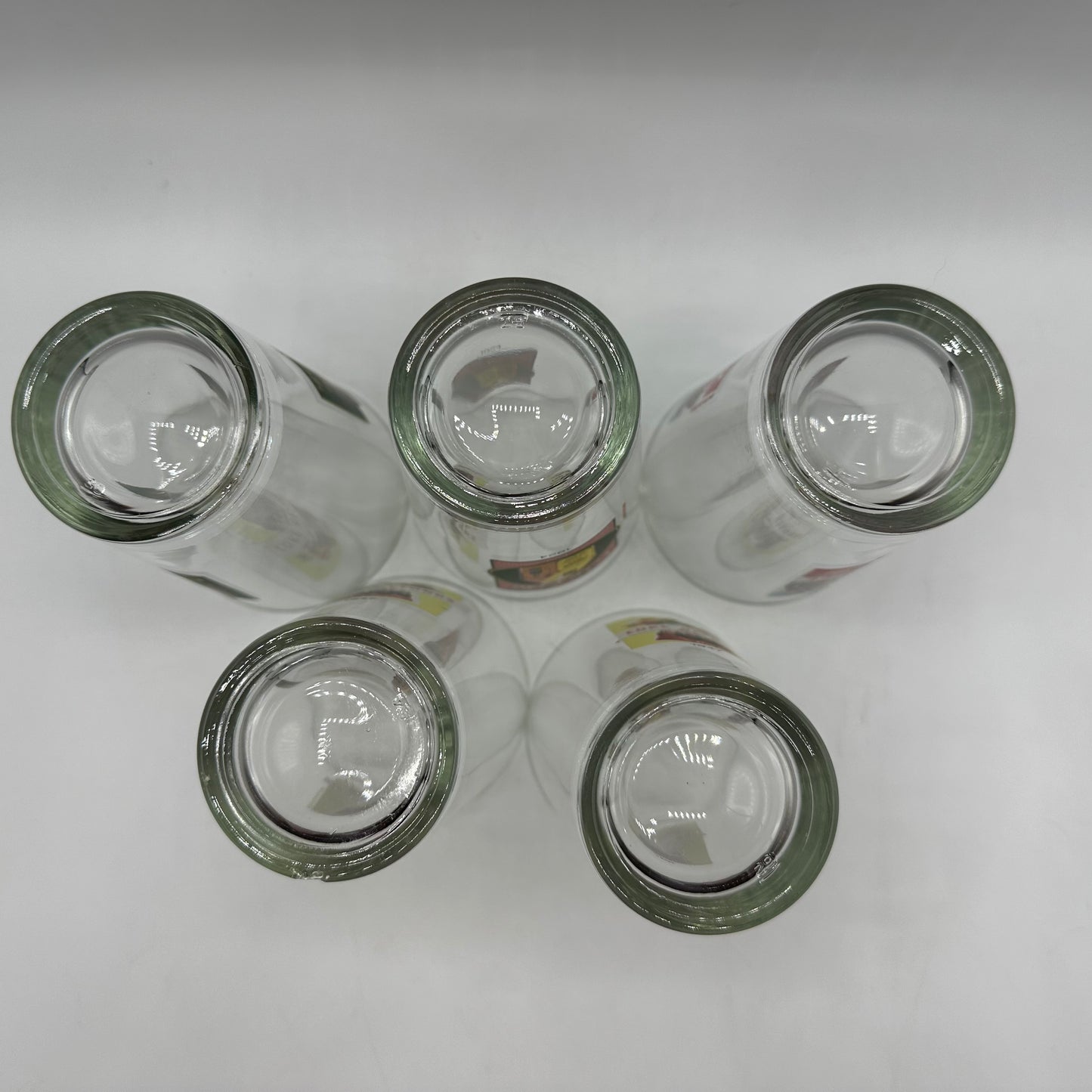 Coca Cola Logo 16oz Tumbler, Set of 5- 1924, 1947, 1955, 1932