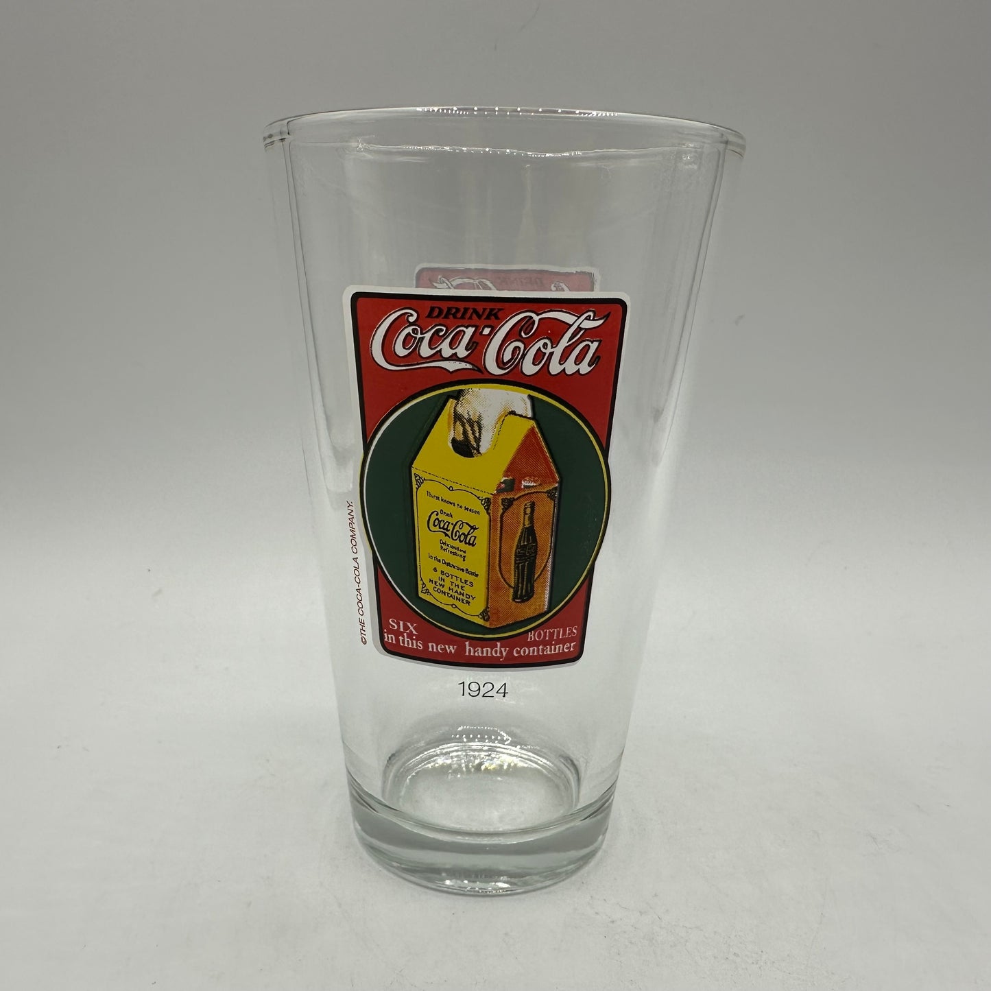 Coca Cola Logo 16oz Tumbler, Set of 5- 1924, 1947, 1955, 1932