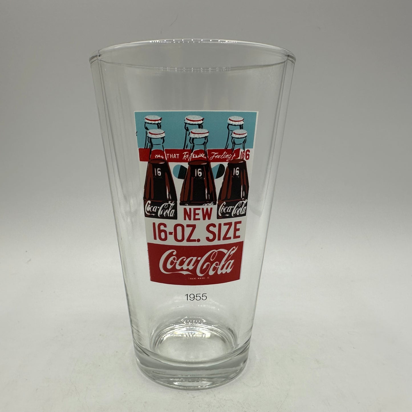 Coca Cola Logo 16oz Tumbler, Set of 5- 1924, 1947, 1955, 1932