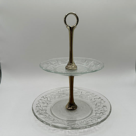 Princess House Fantasia 2 Tier Tidbit Tray