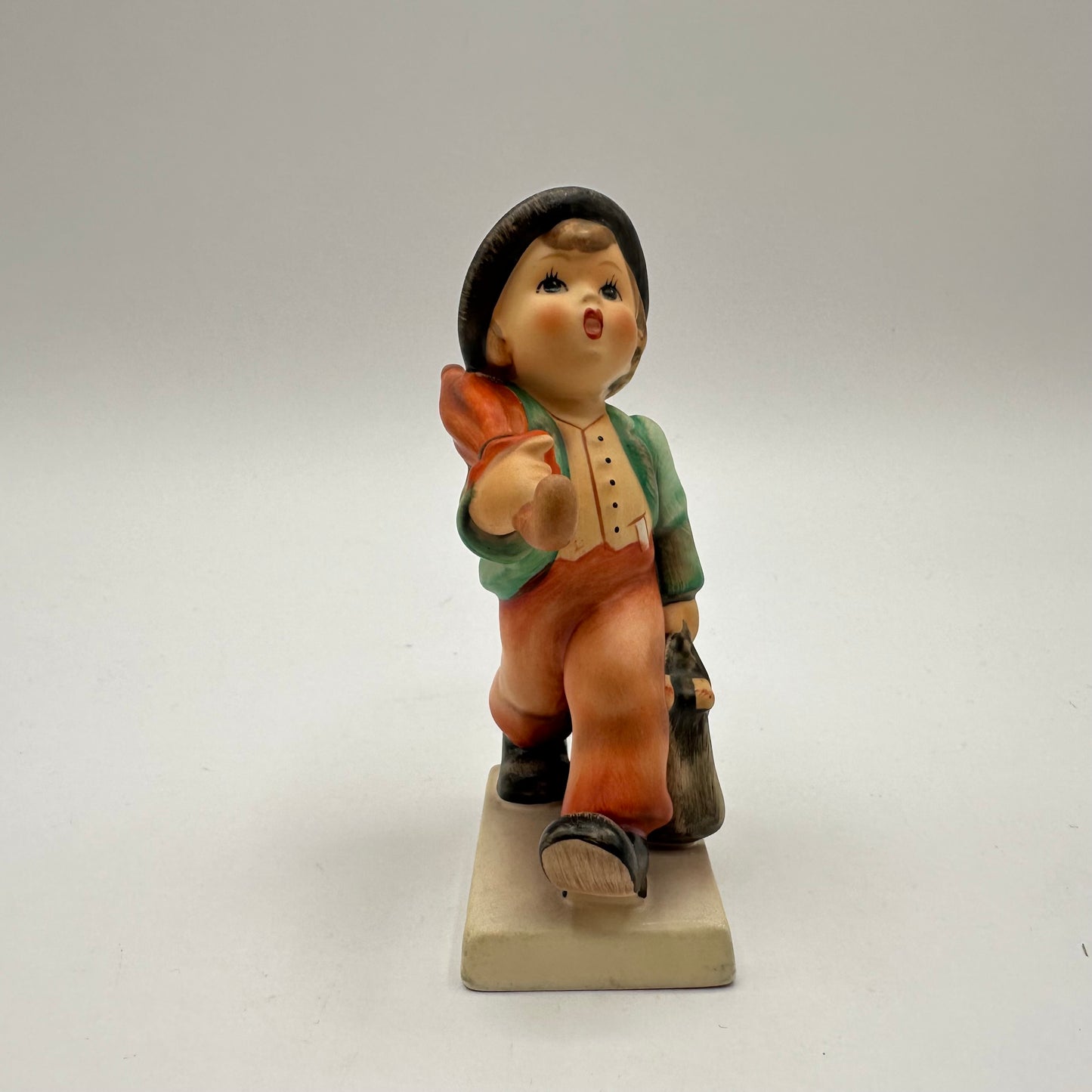 M.J. Hummel Goebel "Merry Wanderer" Signed, TMK-6