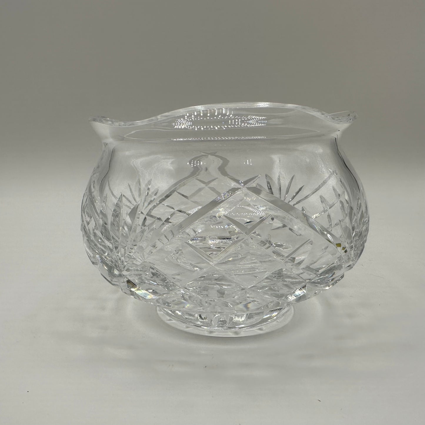Waterford Crystal Rose Bowl 24% Lead Crystal