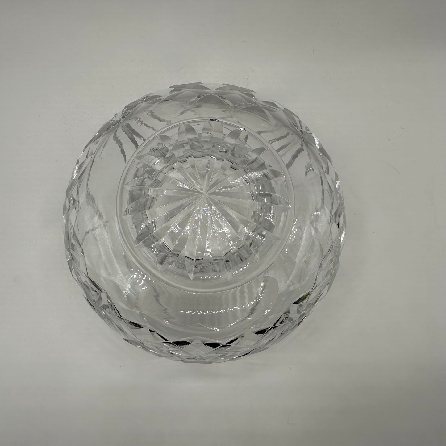 Waterford Crystal Rose Bowl 24% Lead Crystal