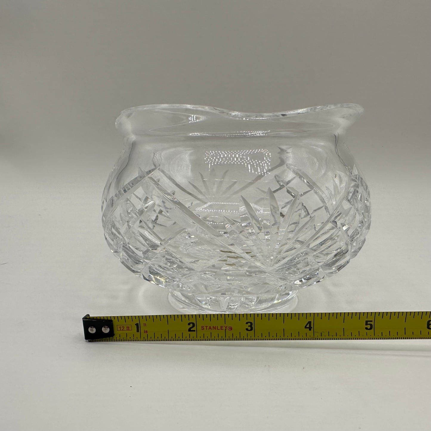 Waterford Crystal Rose Bowl 24% Lead Crystal