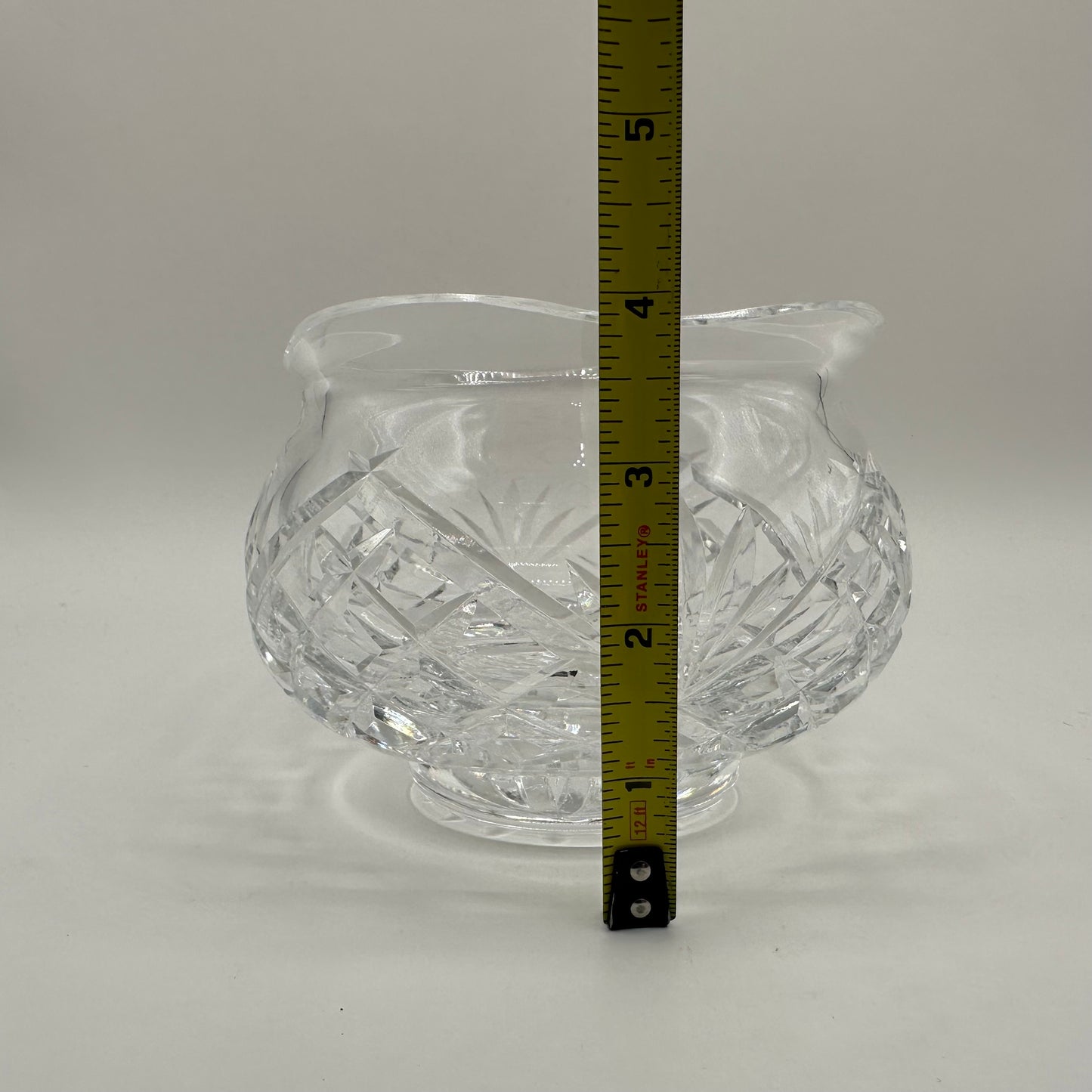 Waterford Crystal Rose Bowl 24% Lead Crystal