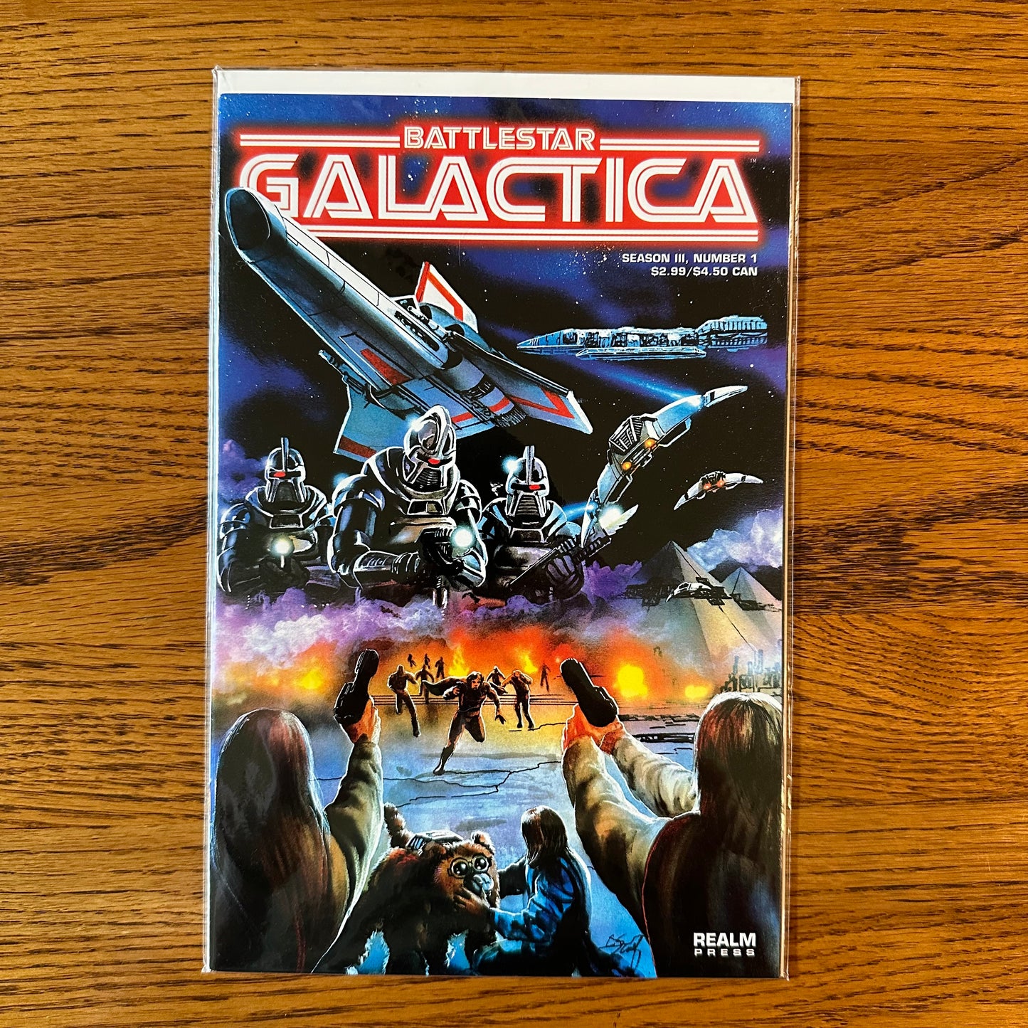 Realm Press: Battlestar Galactica Season III #1