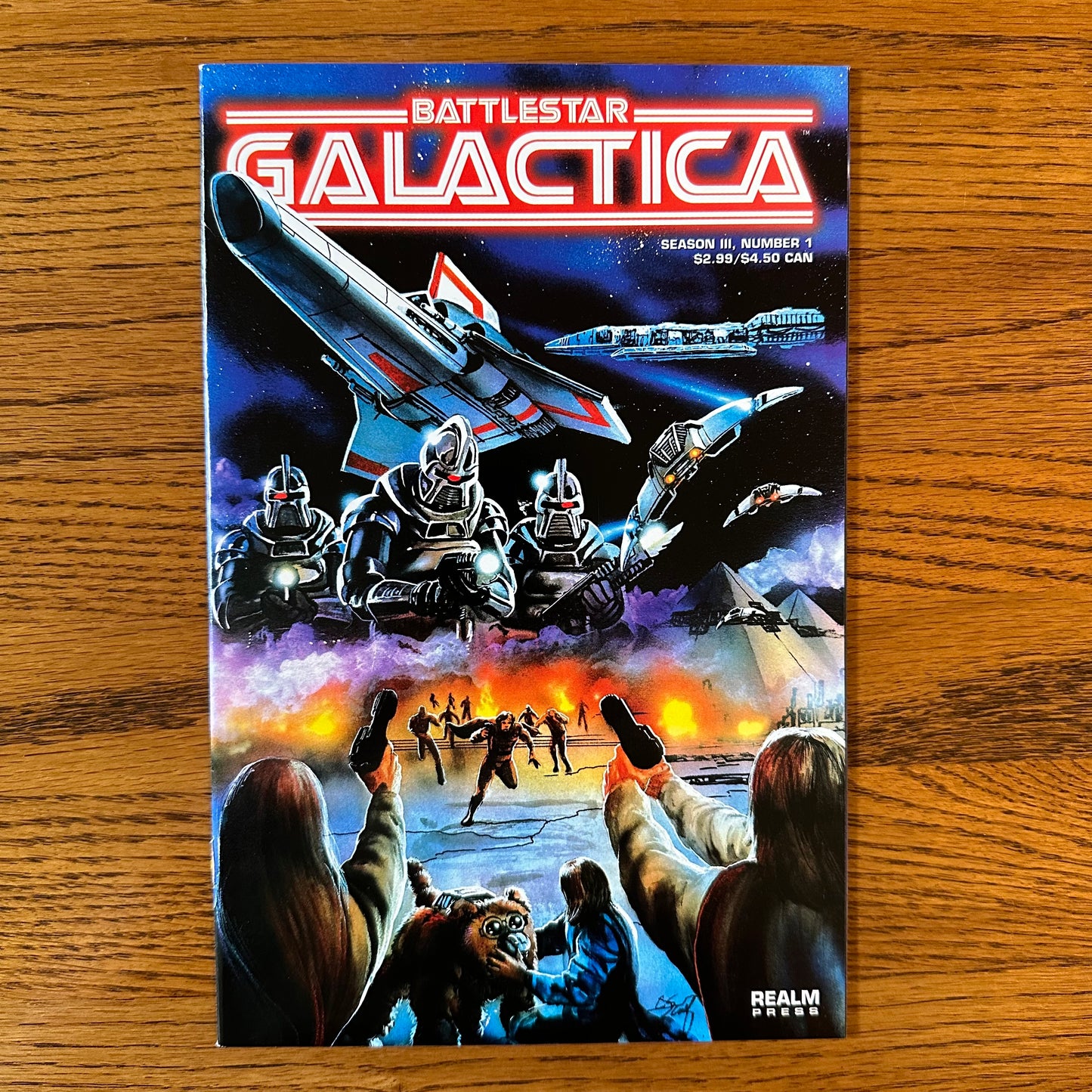 Realm Press: Battlestar Galactica Season III #1