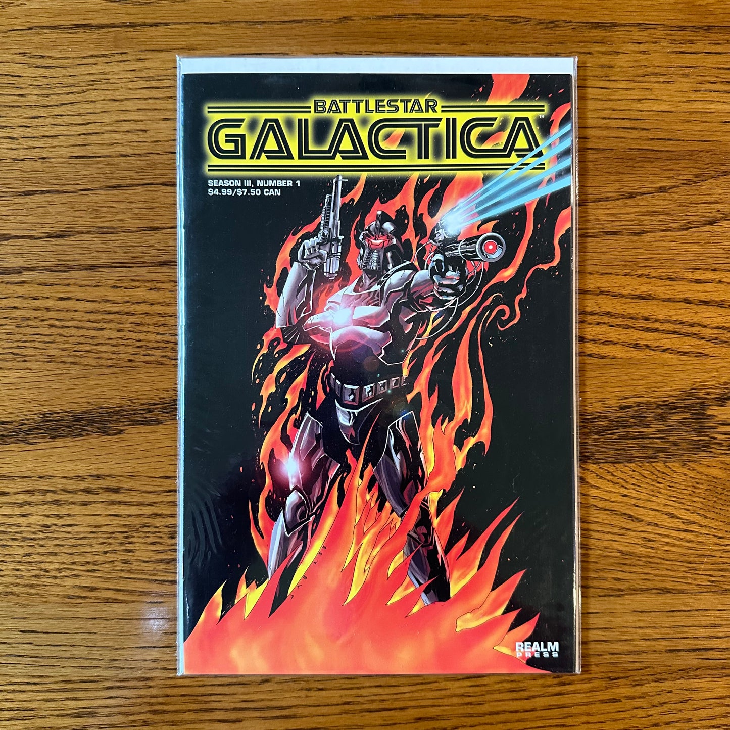 Realm Press: Battlestar Galactica Season III #1 - Variant Cover