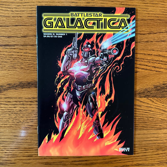 Realm Press: Battlestar Galactica Season III #1 - Variant Cover