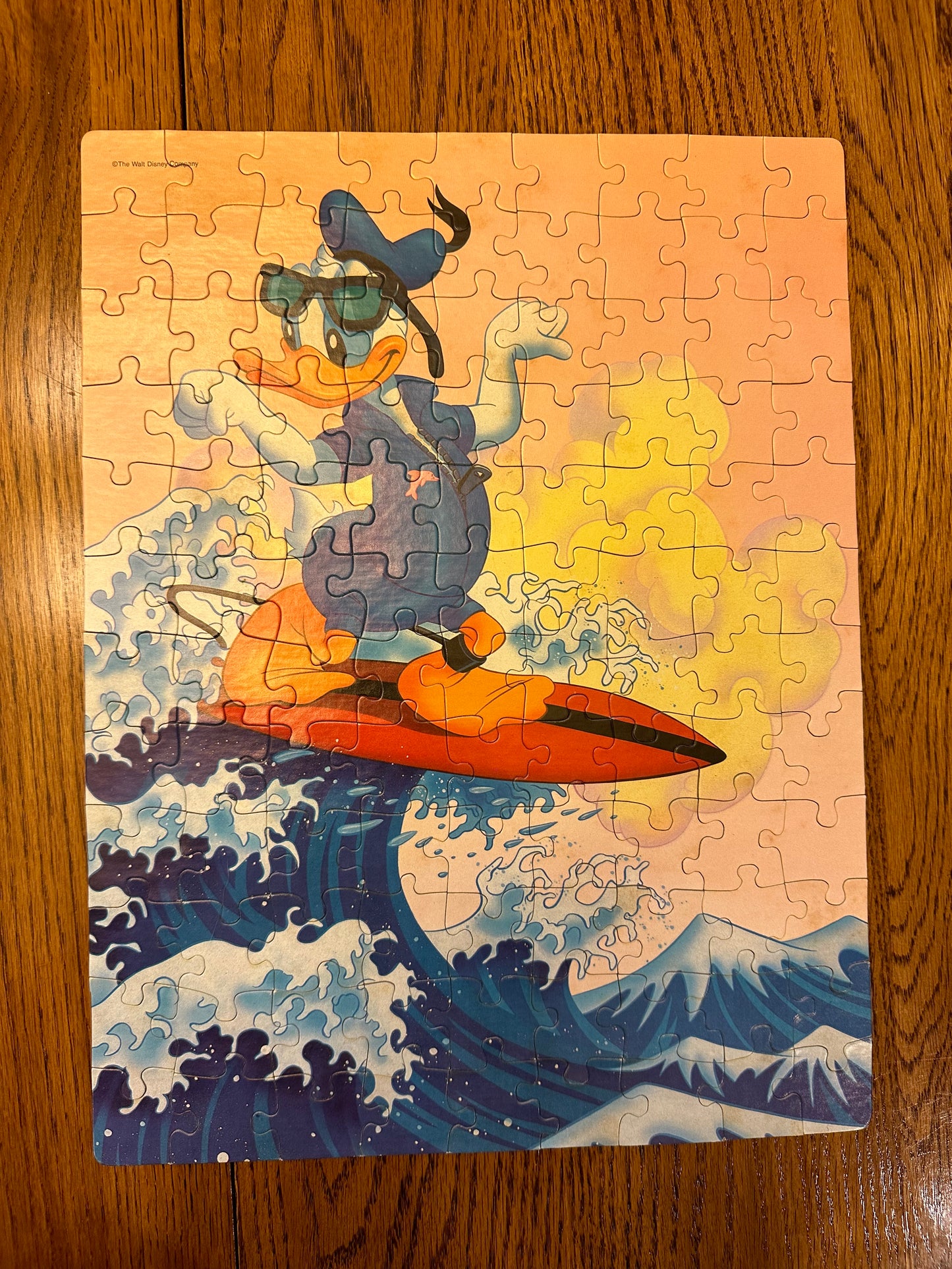 Donald Duck Golden 100 Piece Puzzle