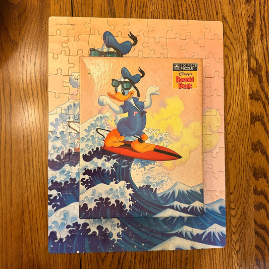 Donald Duck Golden 100 Piece Puzzle