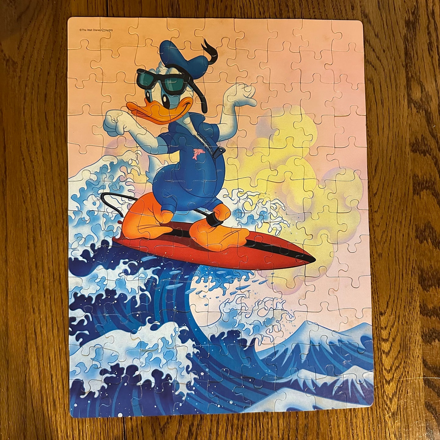 Donald Duck Golden 100 Piece Puzzle