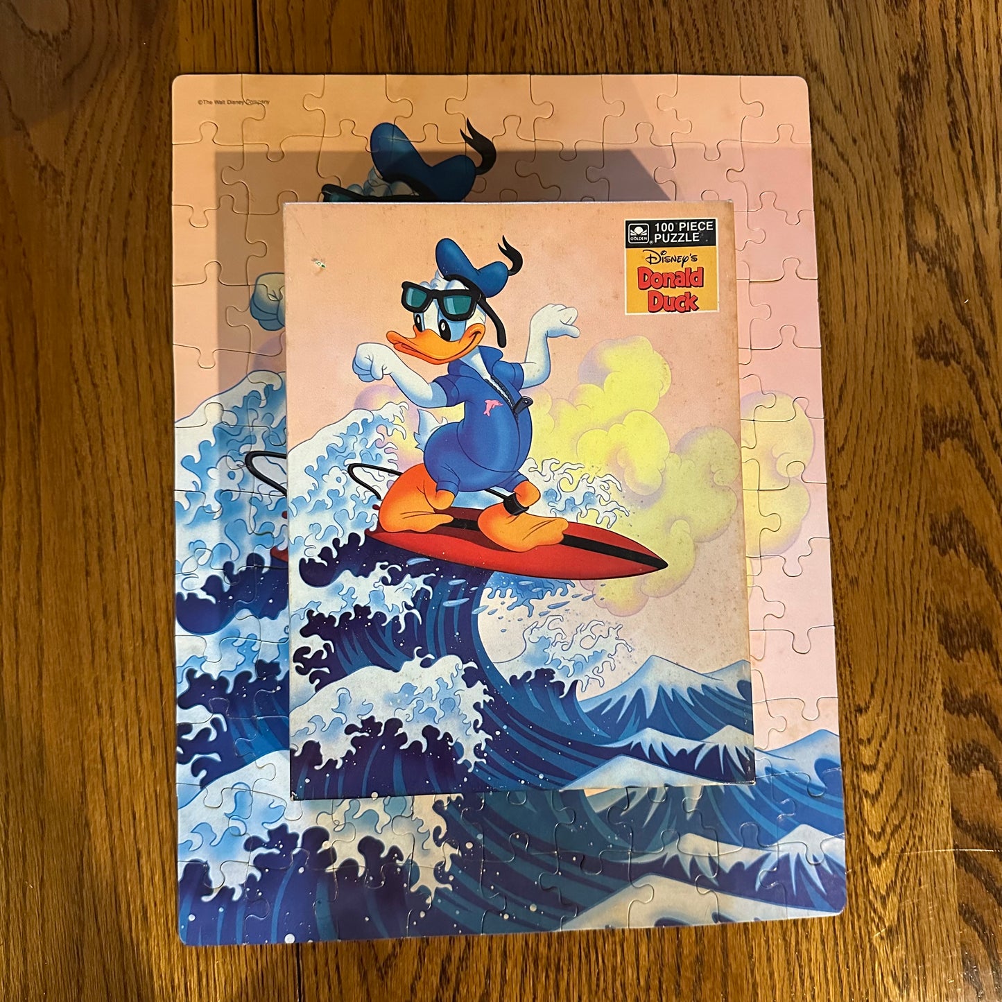 Donald Duck Golden 100 Piece Puzzle