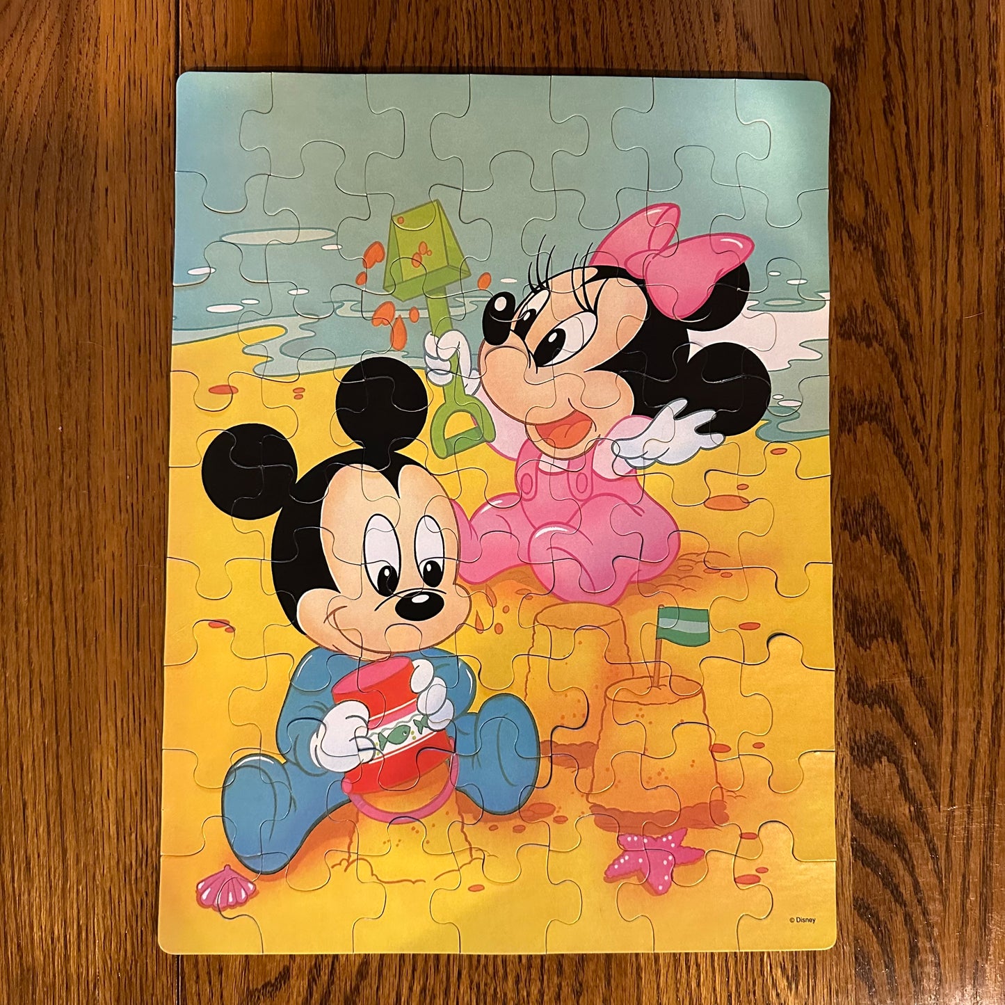 Golden Disney Babies 63 Piece Puzzle- Baby Mickey and Minnie