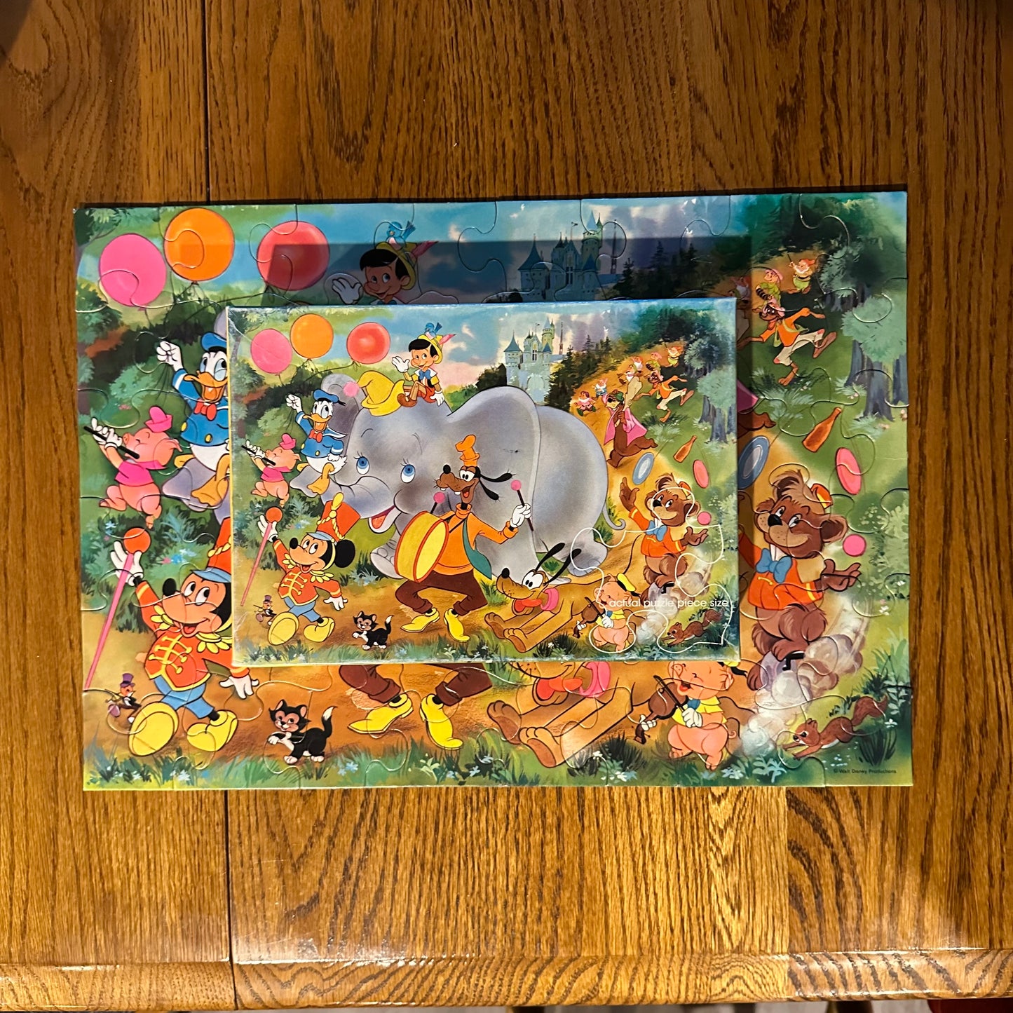 Disney on Parade 48 Piece Puzzle 1973 SpringBok