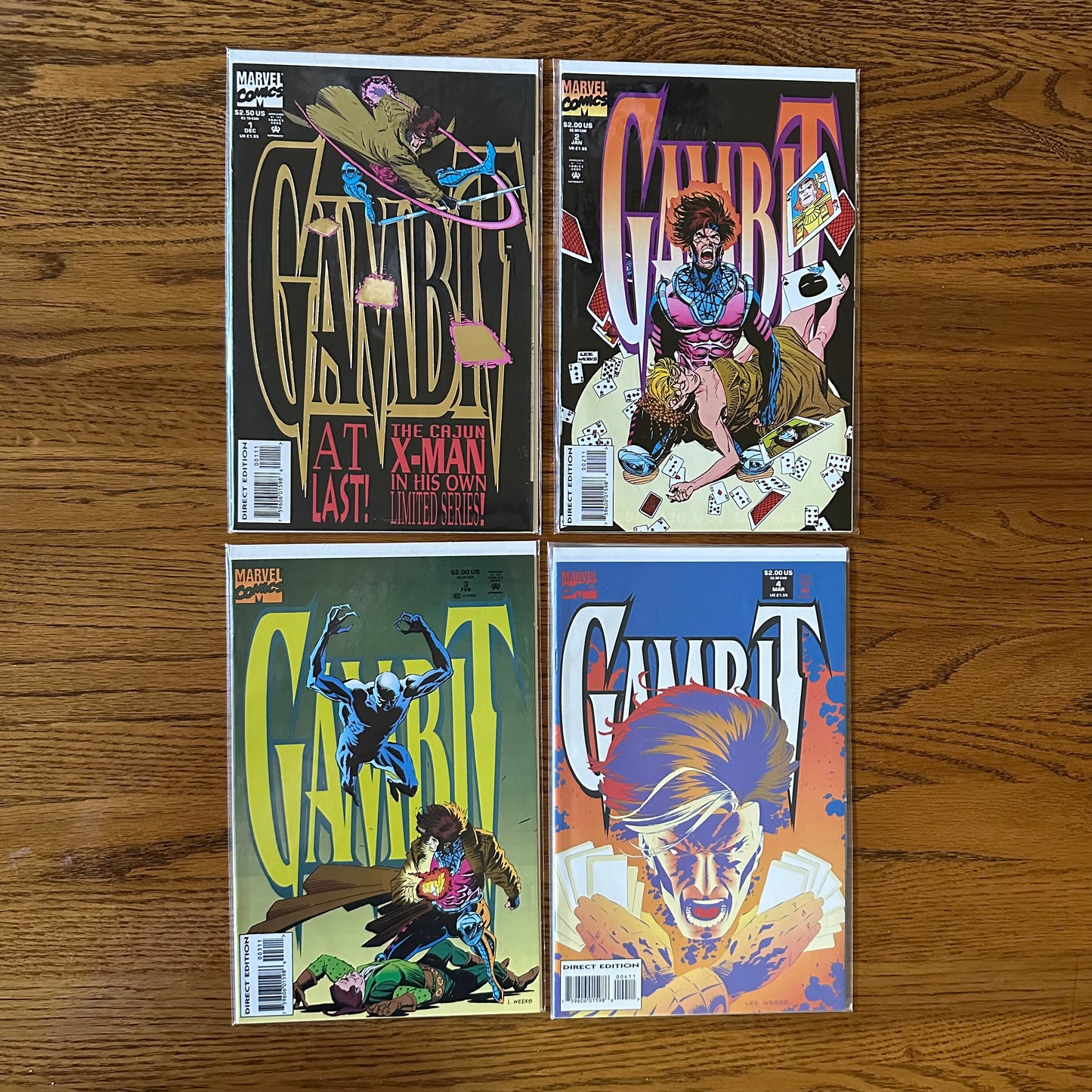 Marvel: Gambit #1-4 Full Series