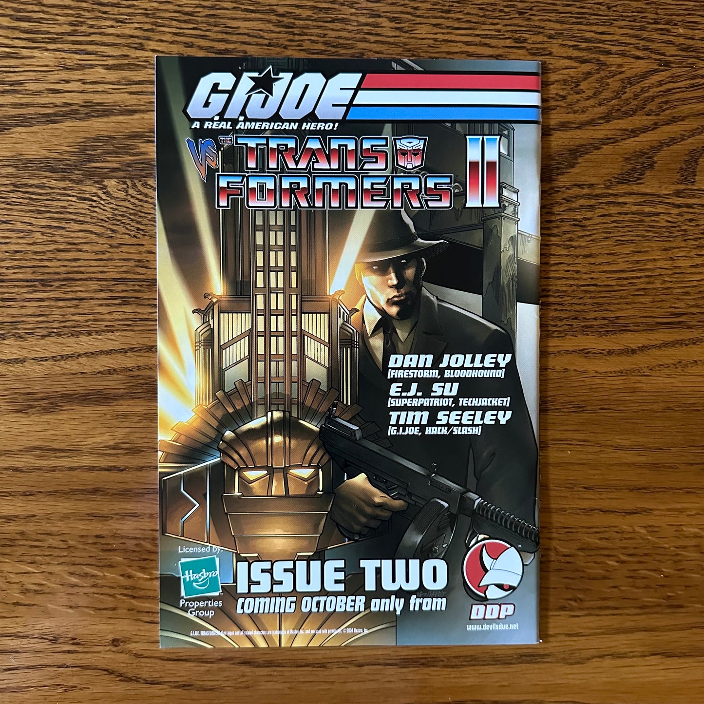 DDP: G.I. Joe vs The Transformers II #1-4 Full Series