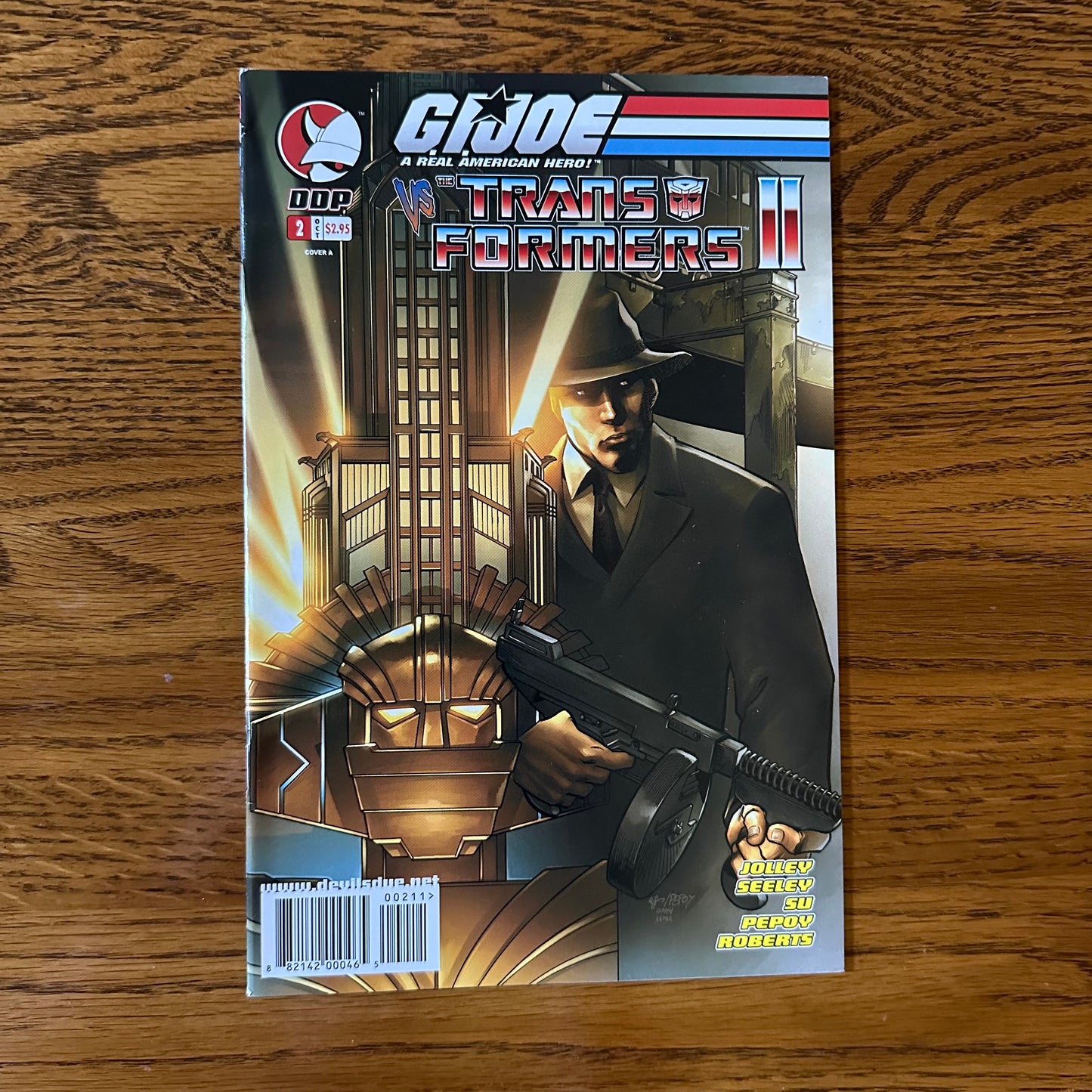 DDP: G.I. Joe vs The Transformers II #1-4 Full Series