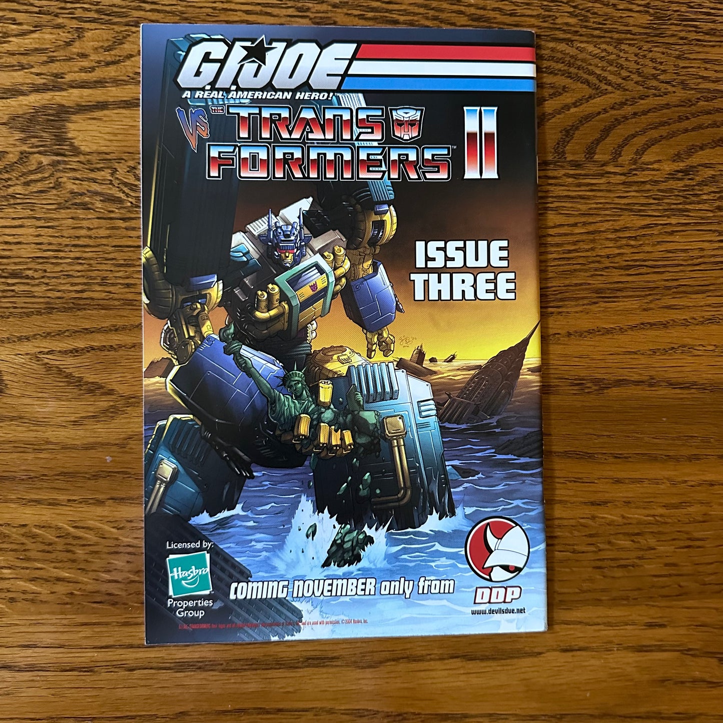 DDP: G.I. Joe vs The Transformers II #1-4 Full Series